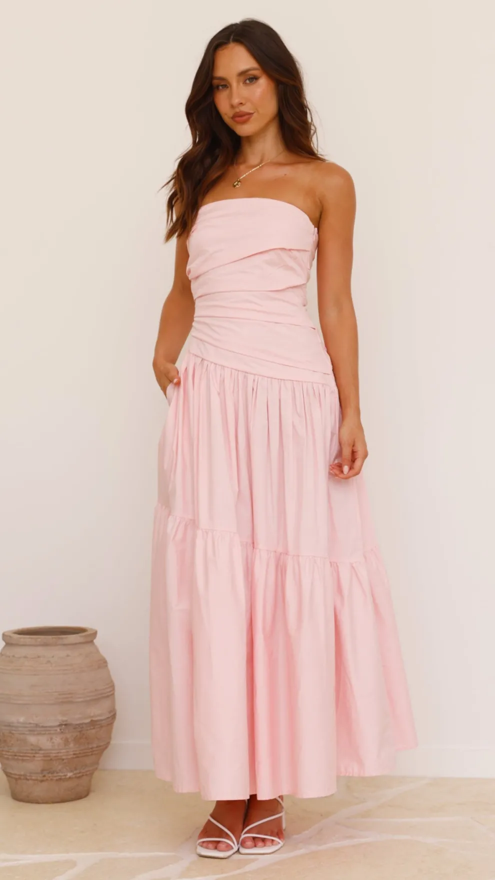 Lola Maxi Dress - Pink