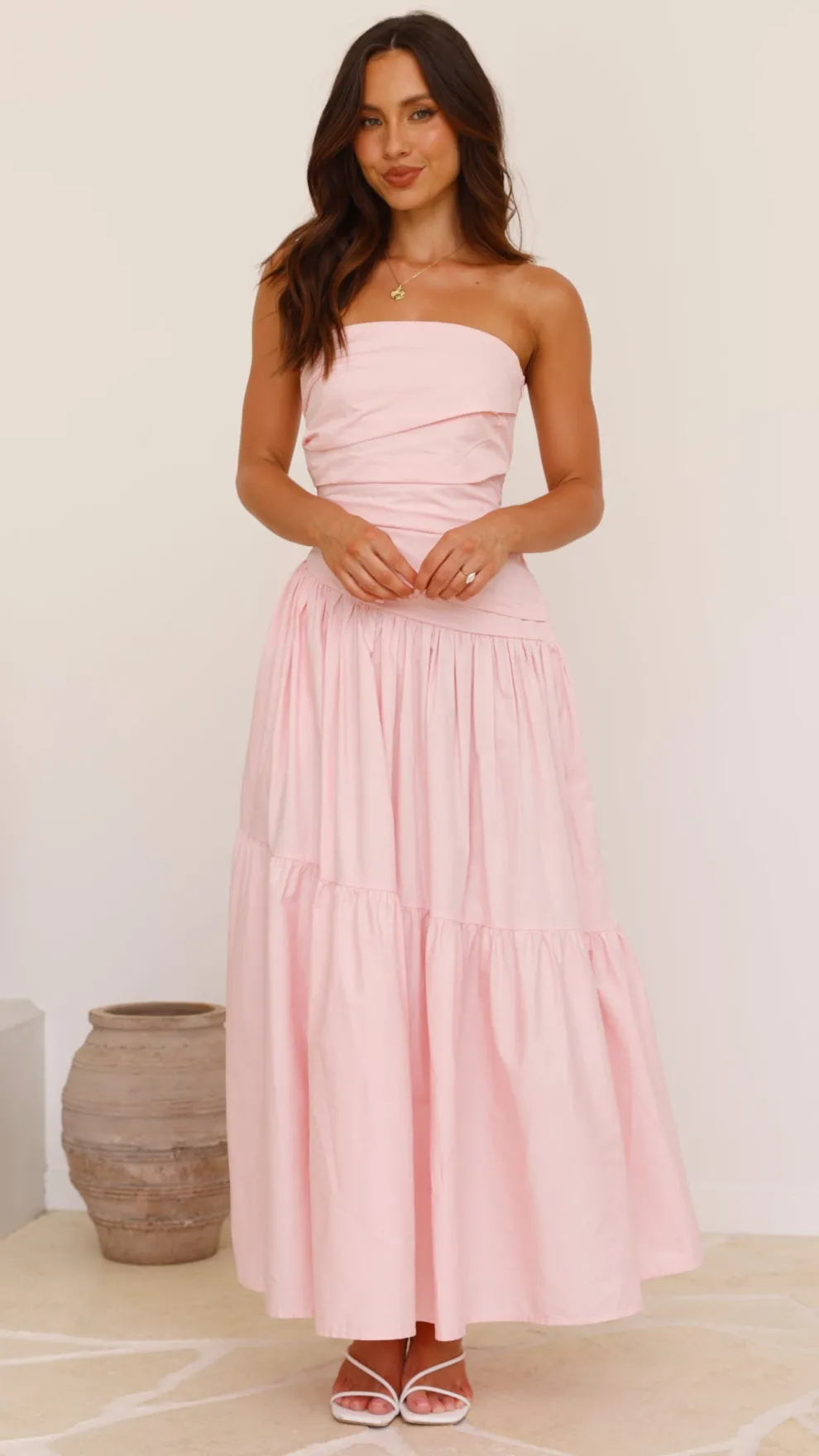 Lola Maxi Dress - Pink