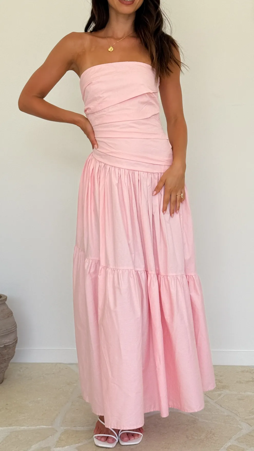 Lola Maxi Dress - Pink