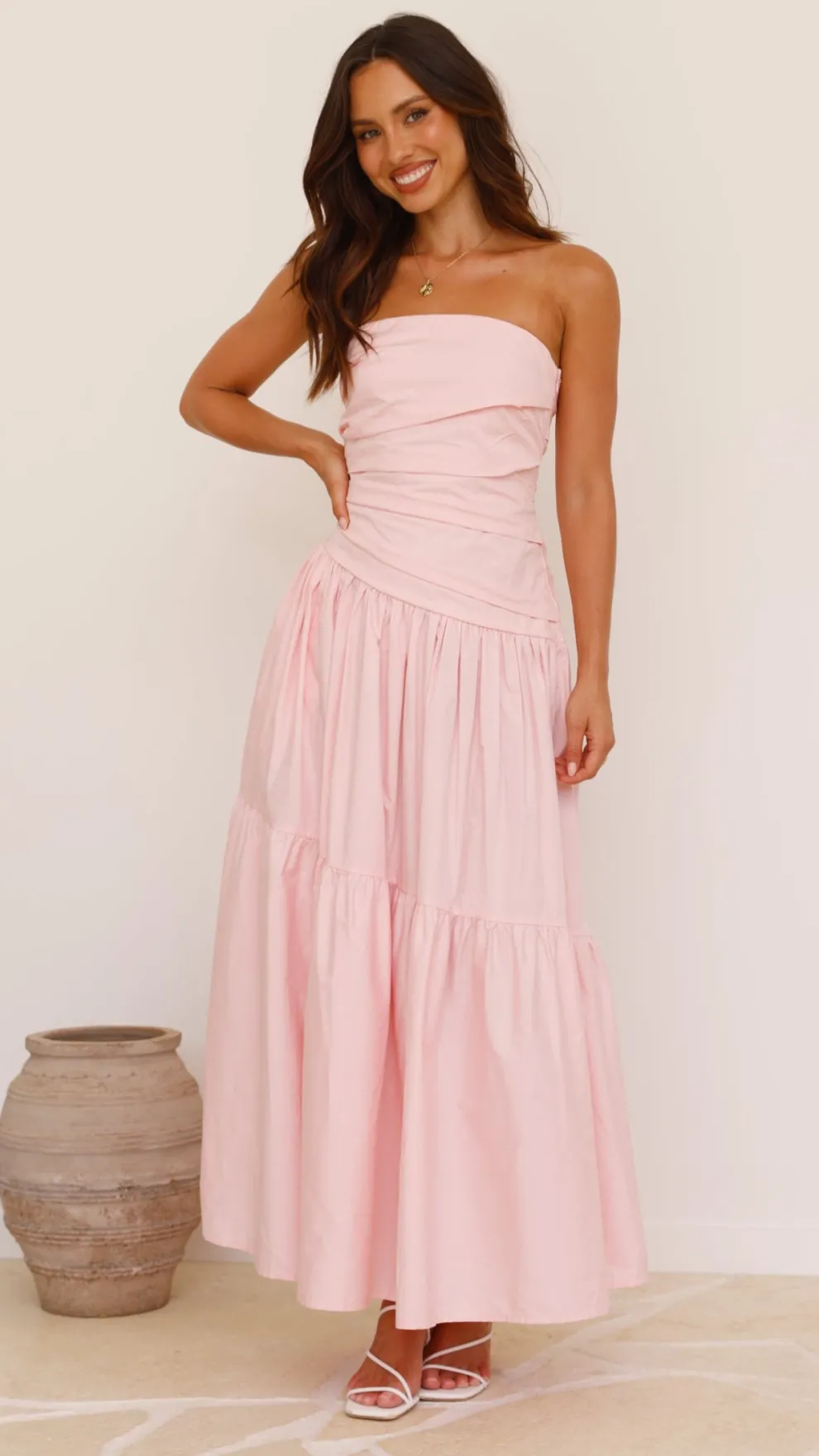Lola Maxi Dress - Pink