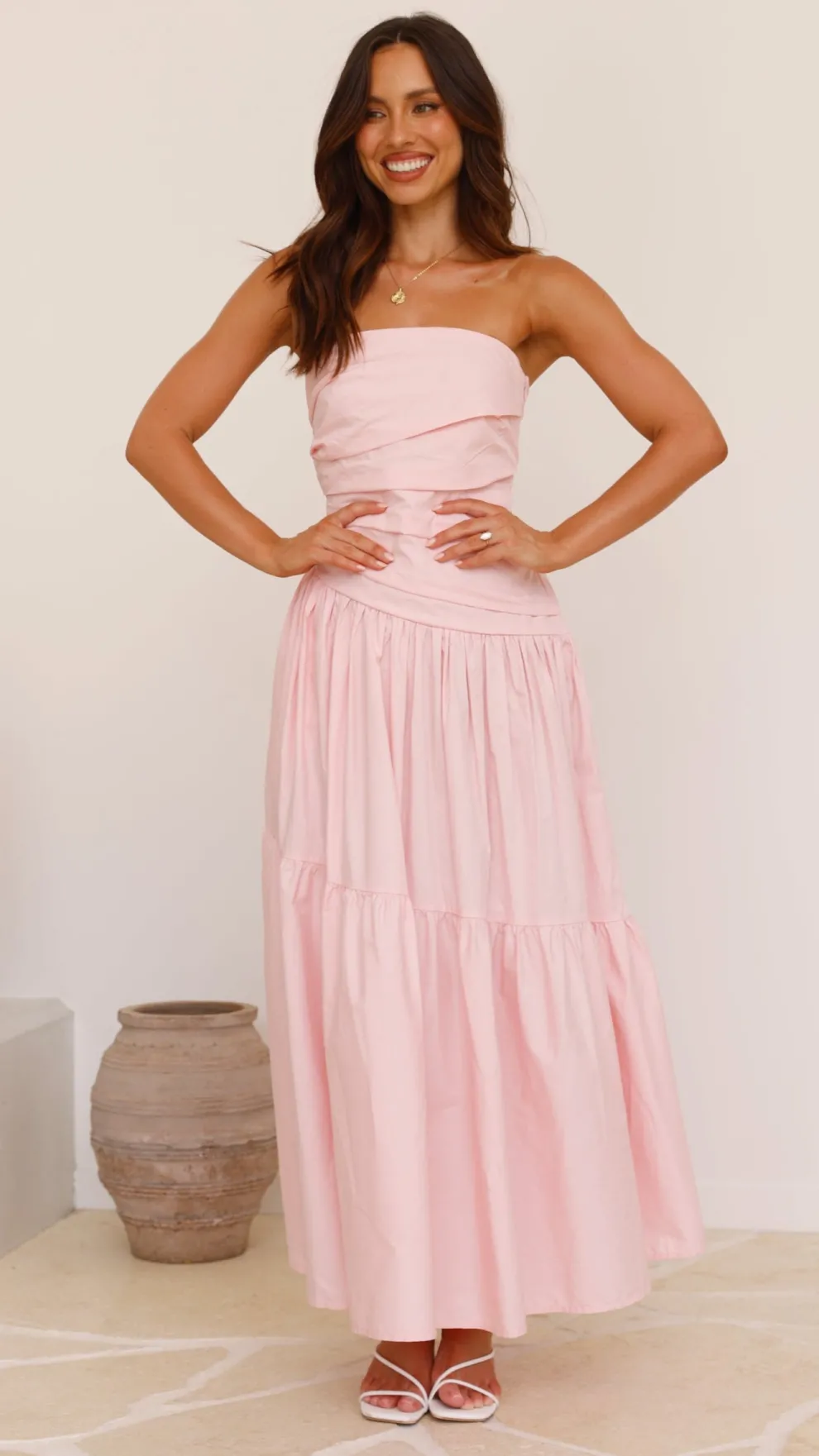Lola Maxi Dress - Pink