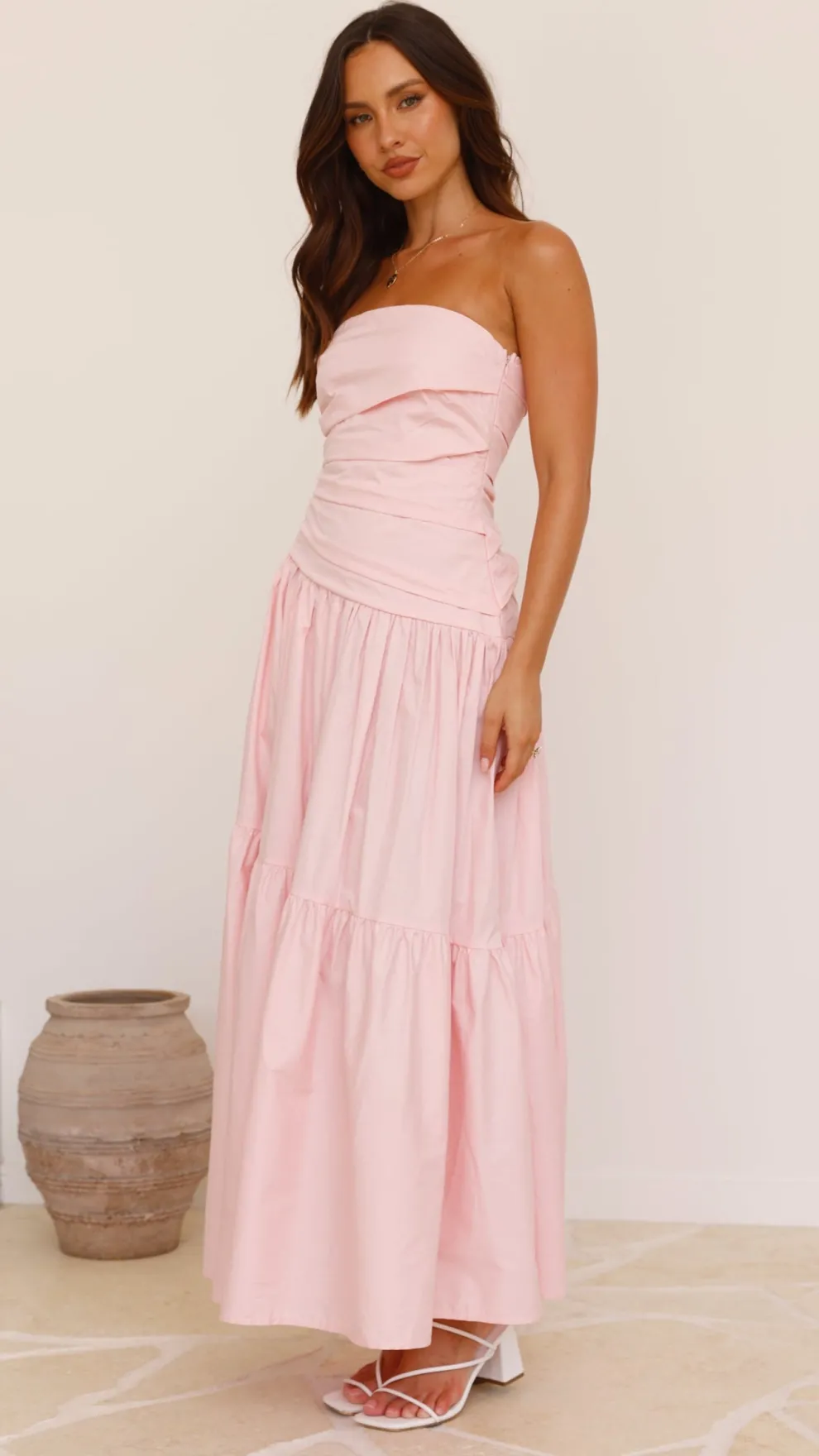 Lola Maxi Dress - Pink