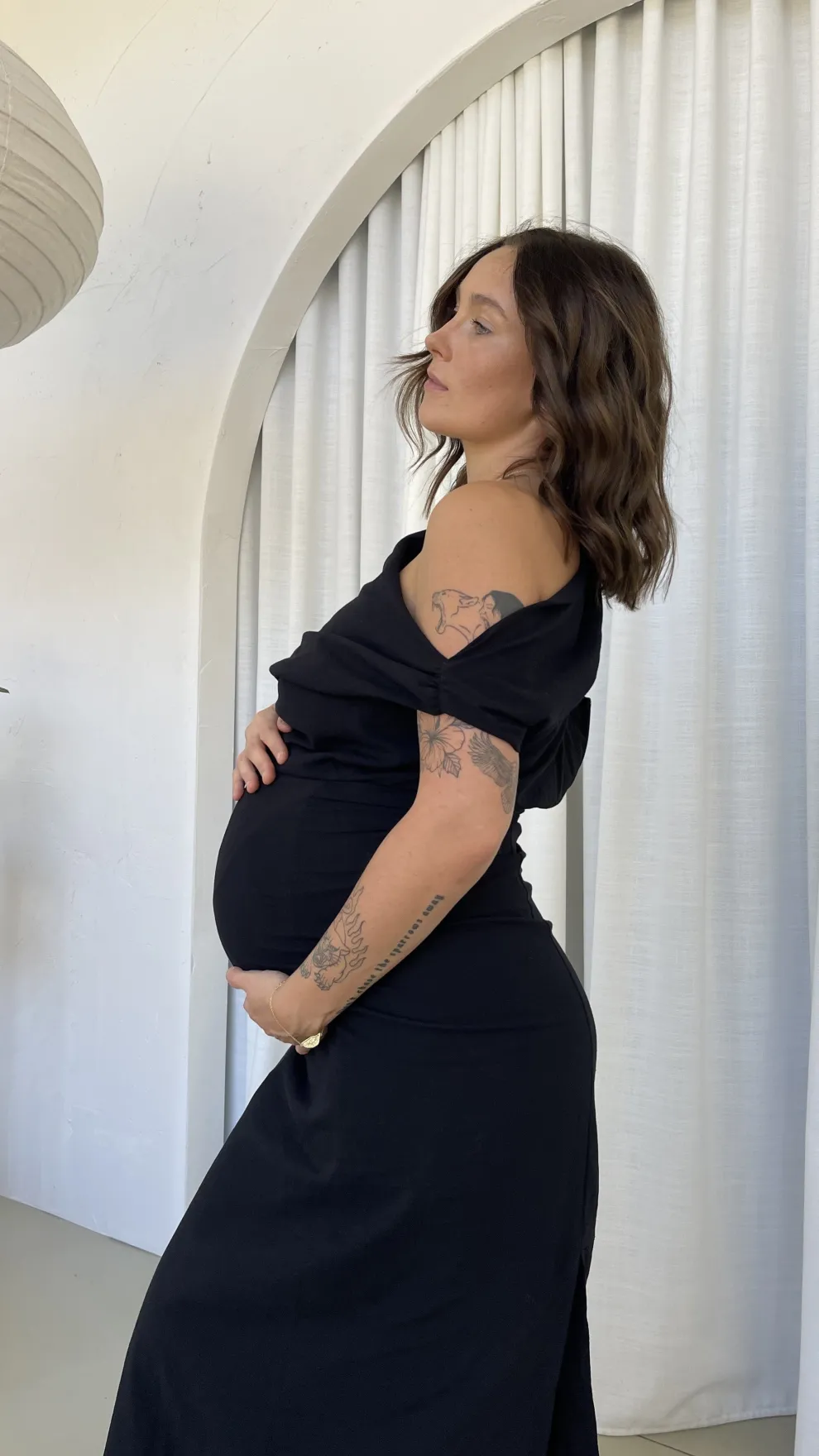 Luci Maxi Dress - Black