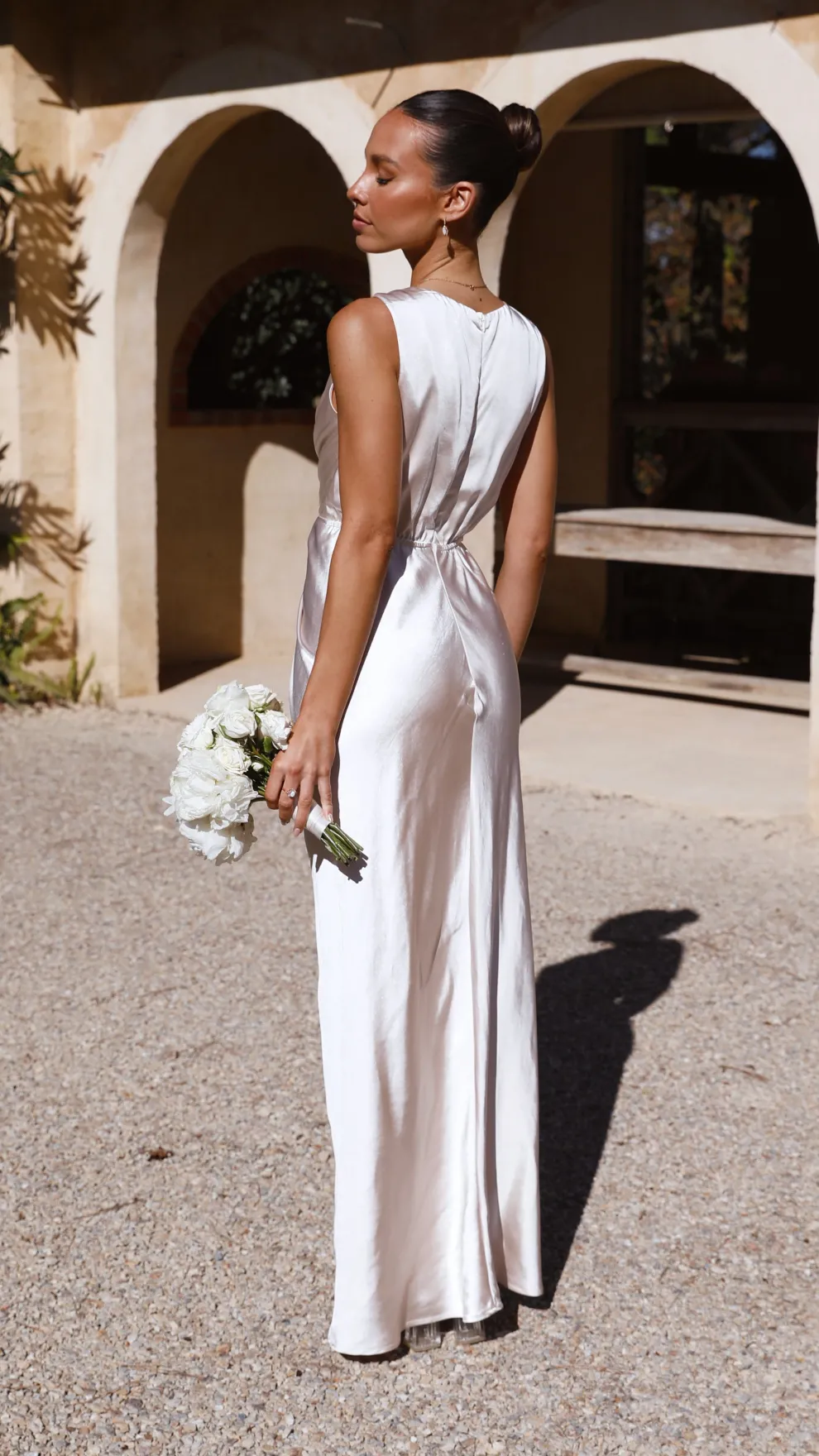 Lucia Maxi Dress - Champagne