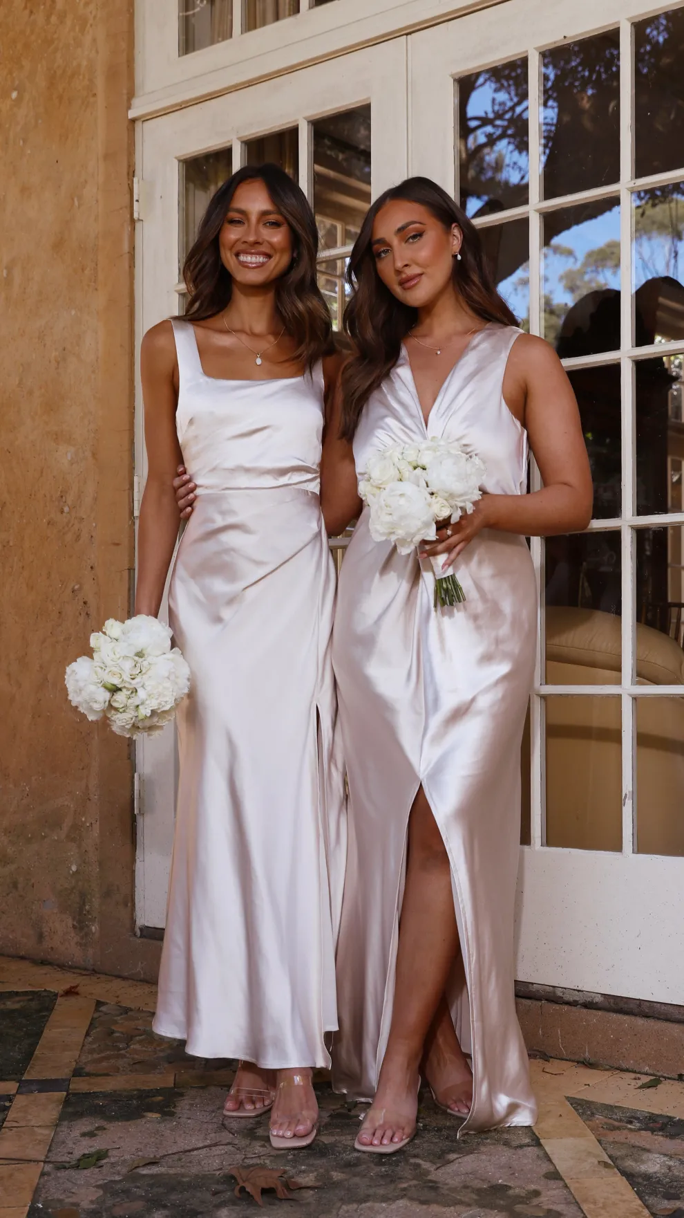 Lucia Maxi Dress - Champagne