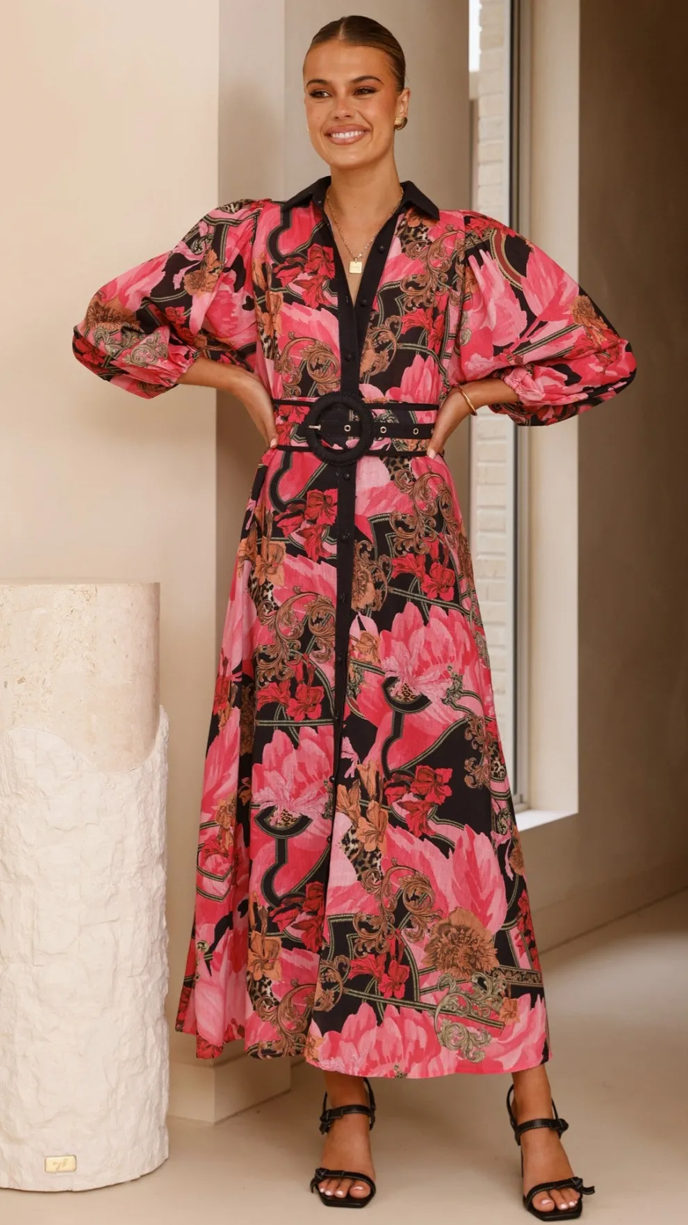 Lucinda Maxi Dress - Pink