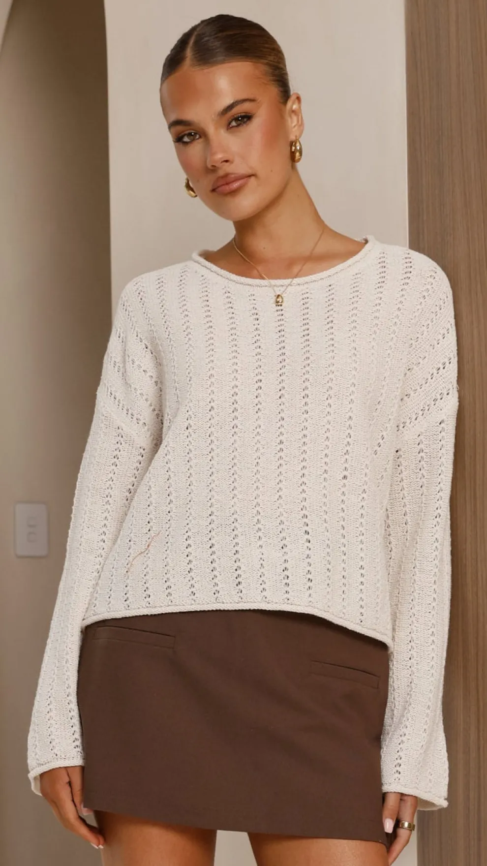 Lydia Jumper - Ivory