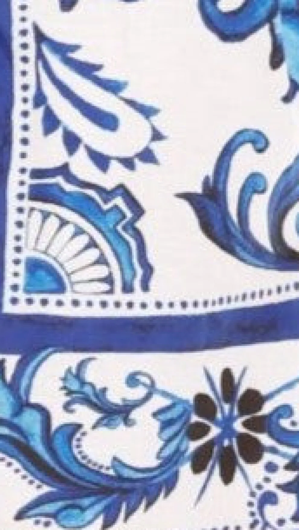 Maegan Mini Dress - Sapphire / White Zayna