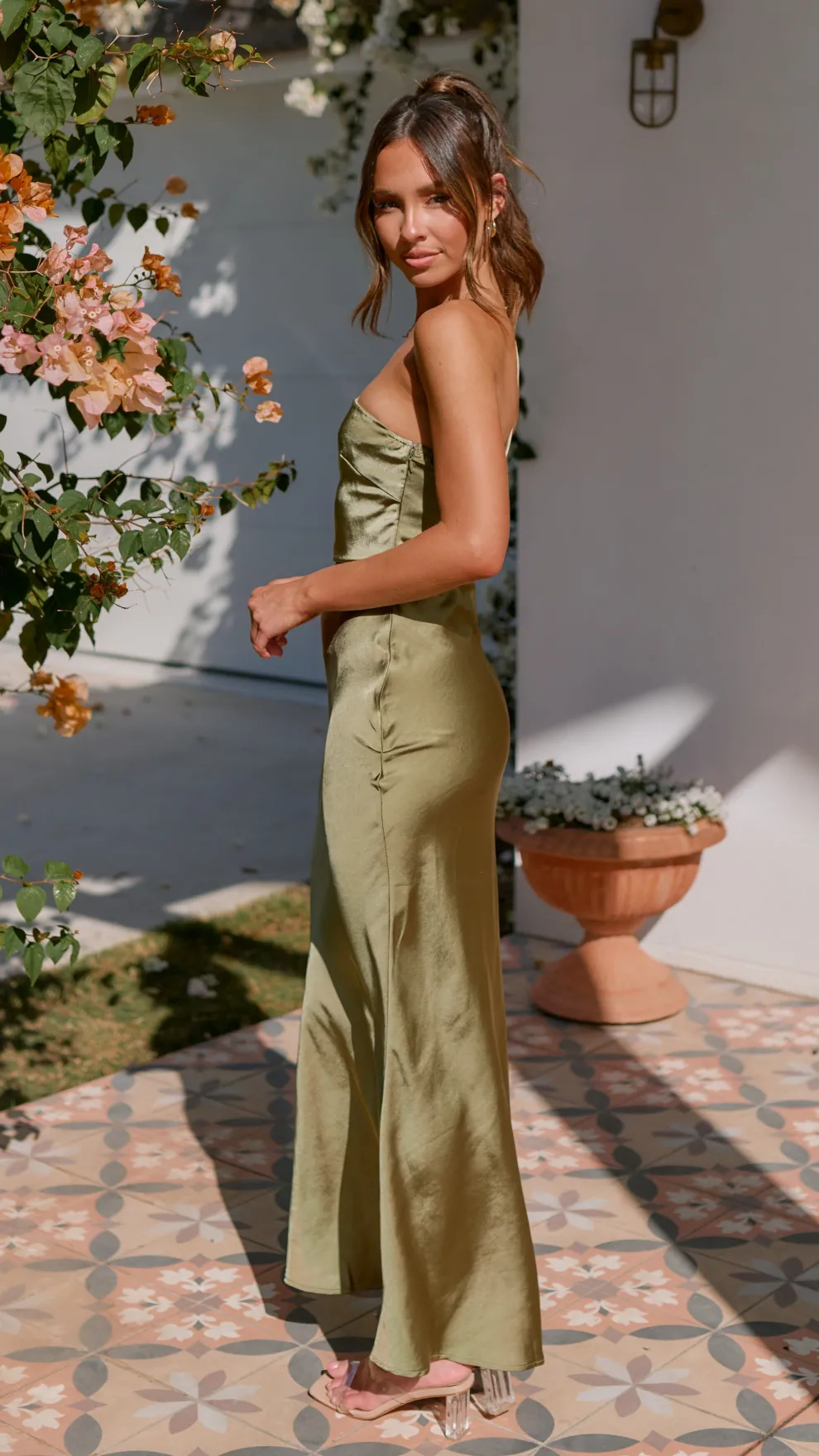 Margot Maxi Dress - Olive