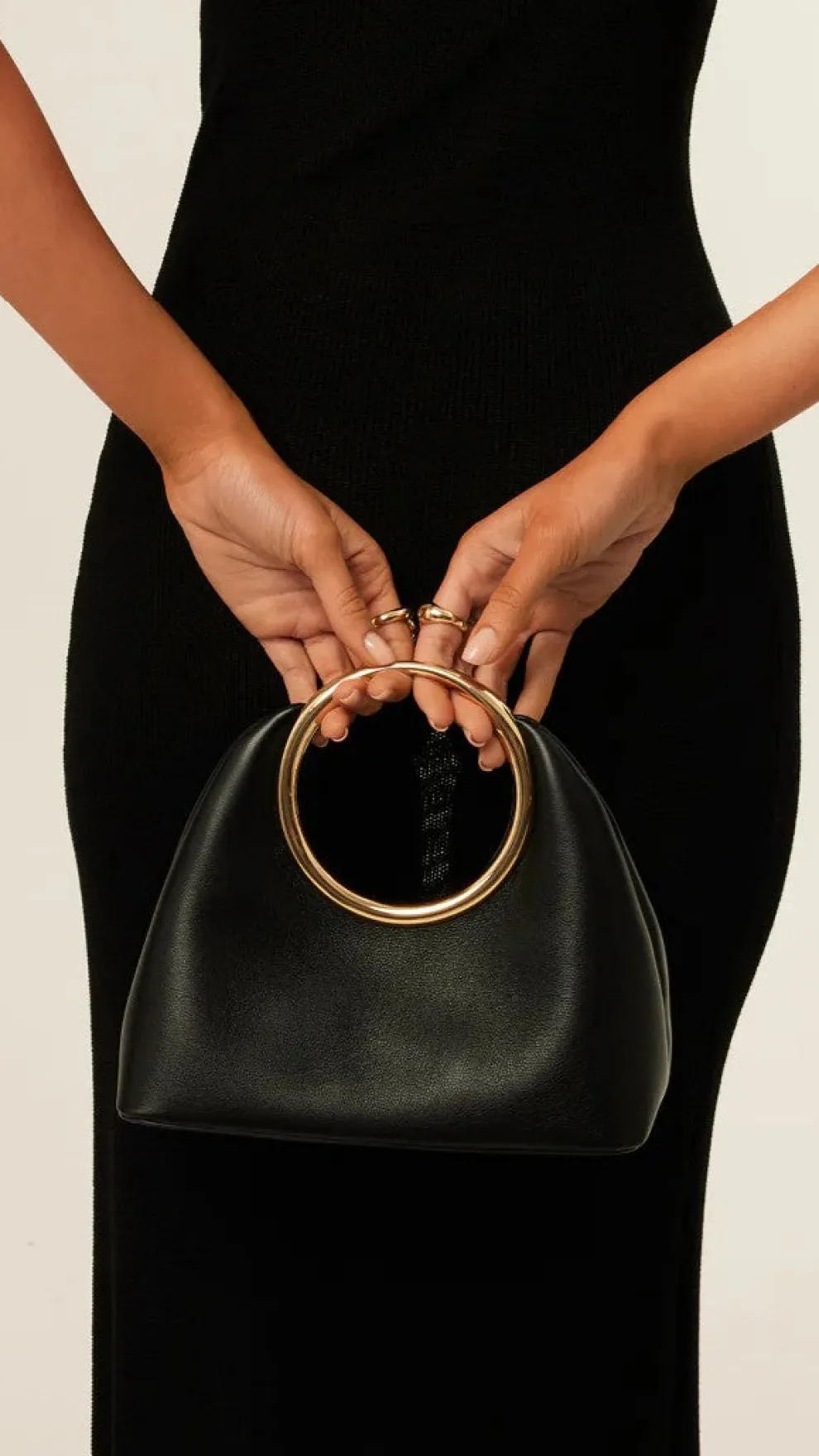 Monroe Handle Bag - Black