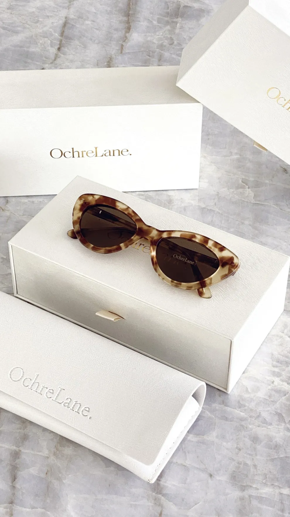 Ochre Lane Isla Sunglasses - Golden Tort