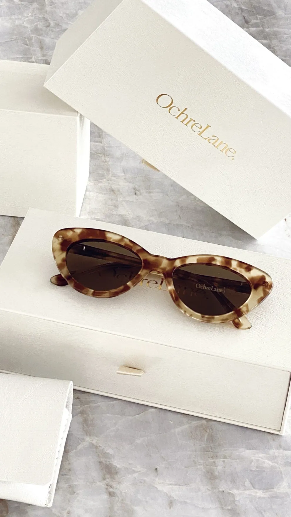 Ochre Lane Isla Sunglasses - Golden Tort