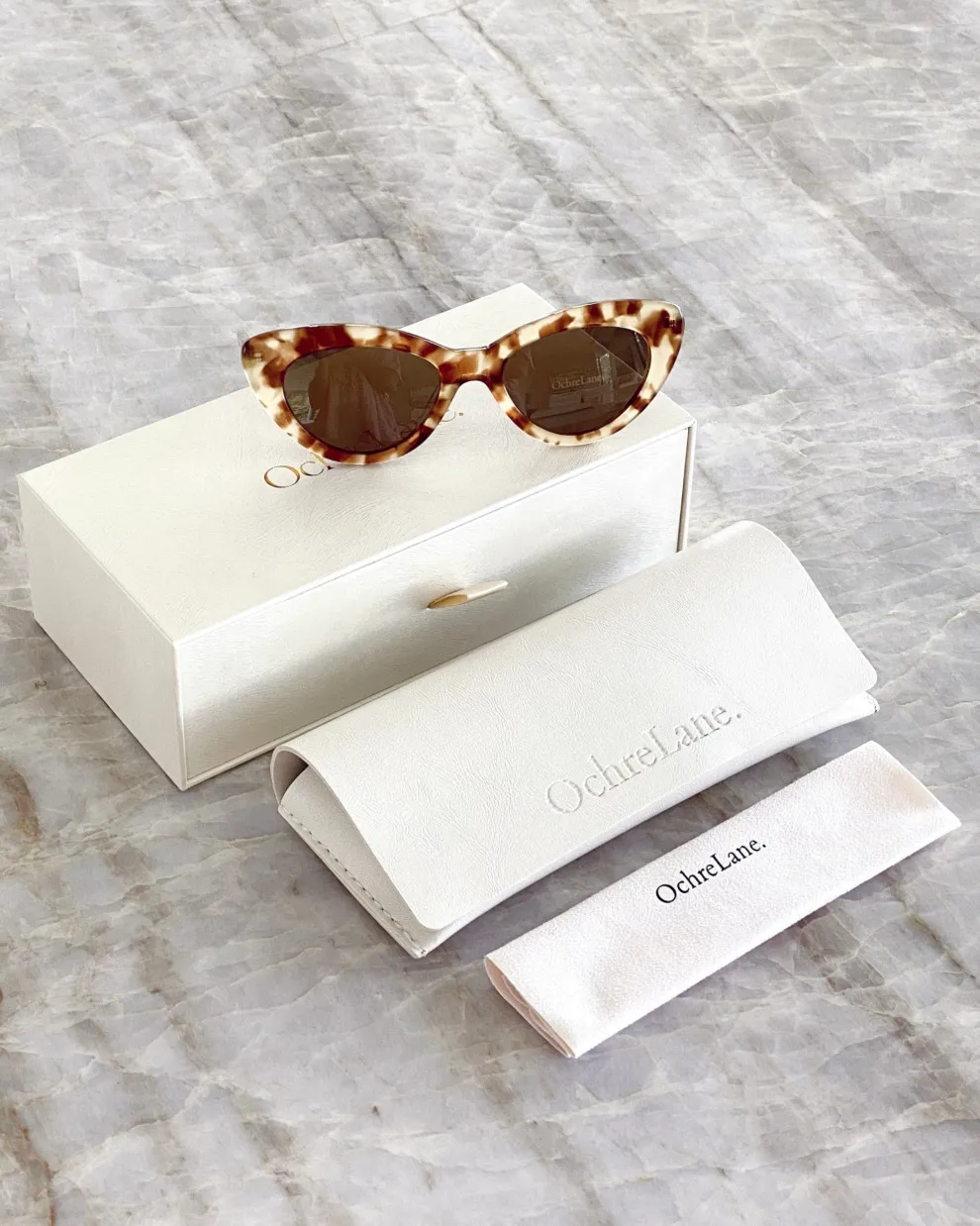 Ochre Lane Isla Sunglasses - Golden Tort
