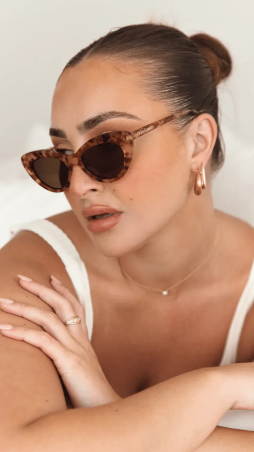 Ochre Lane Isla Sunglasses - Golden Tort