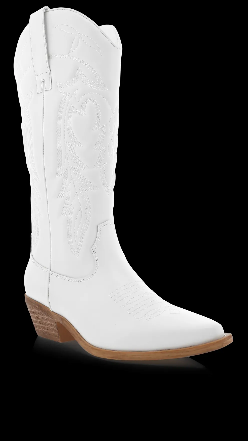 Ottilie Boots - White