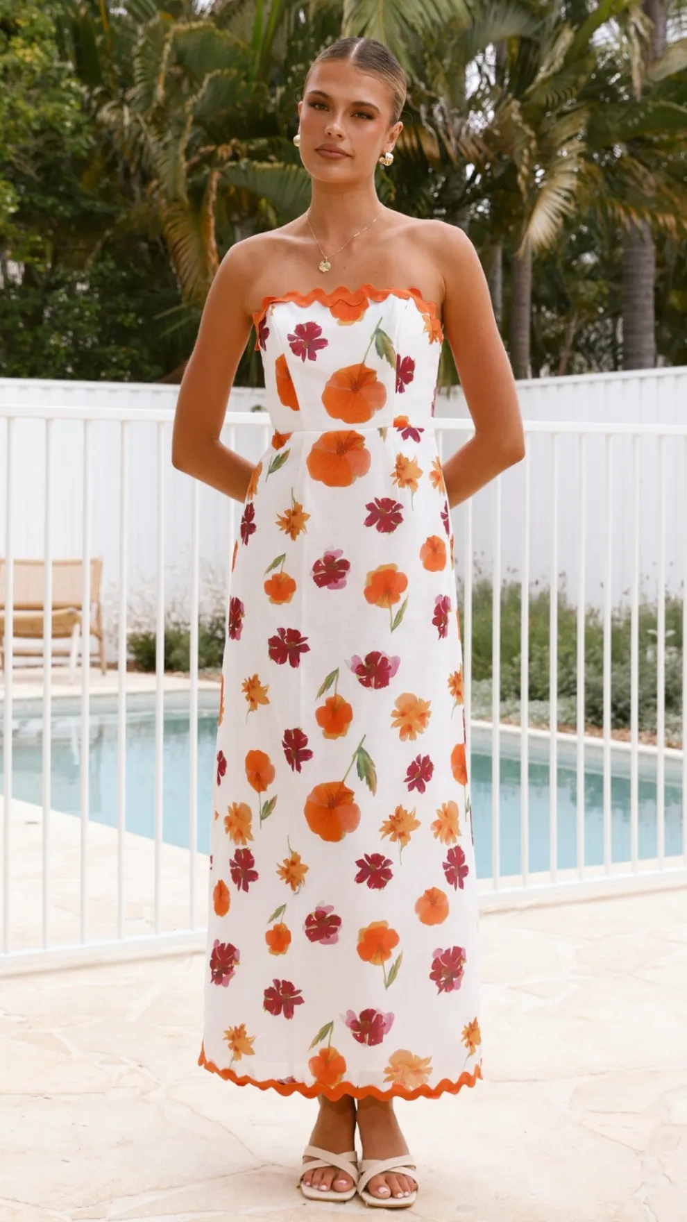 Palta Maxi Dress - Springtime Print