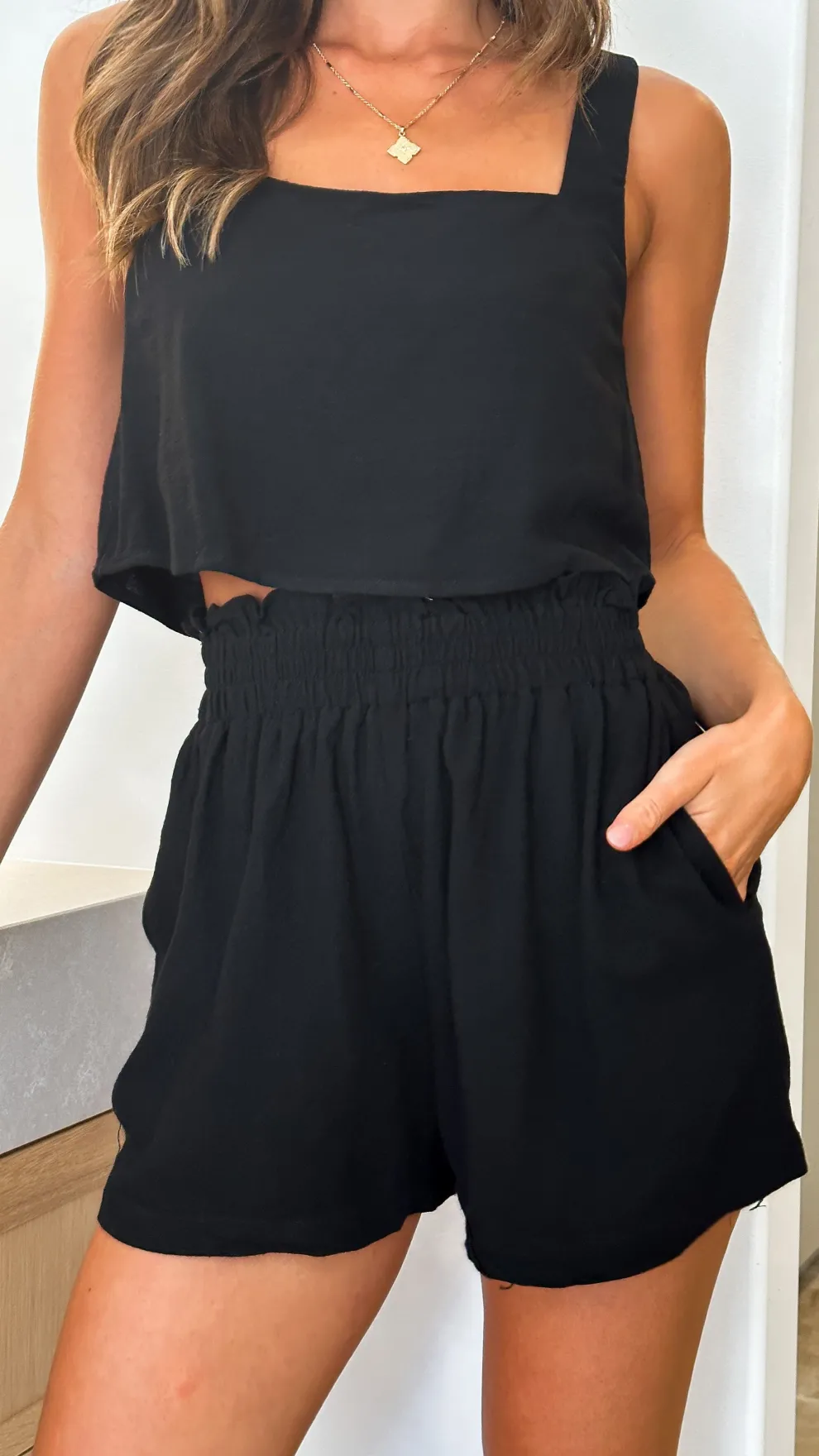 Paros Top - Black