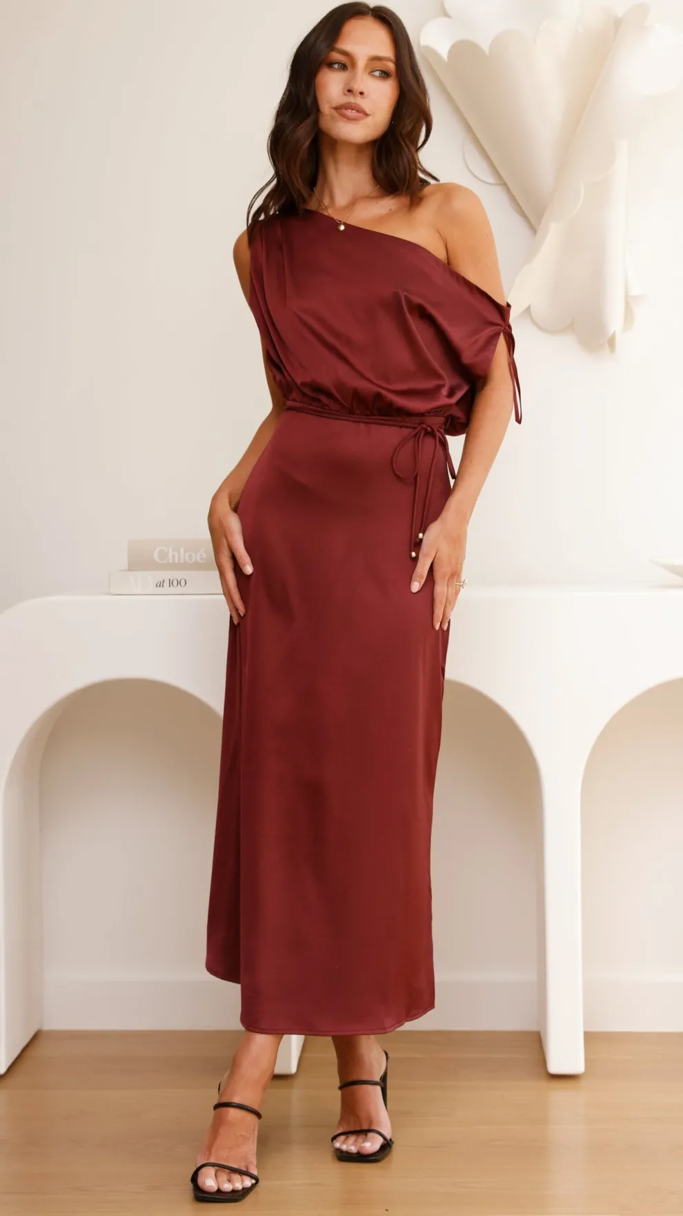 Prudence Maxi Dress - Wine