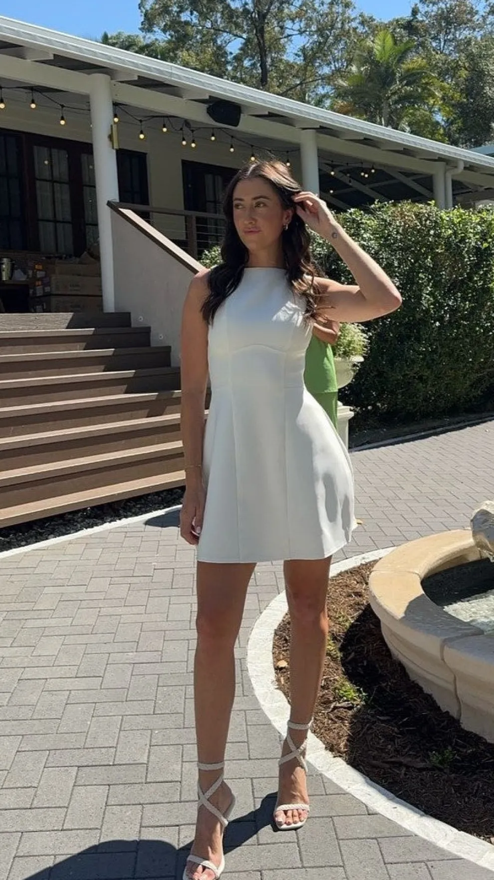 Rafiki Mini Dress - White