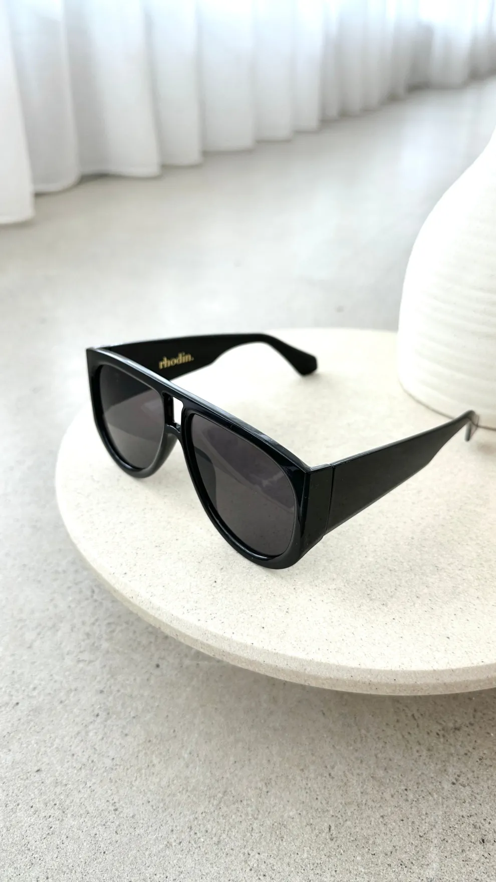 RC Shadow Aviator Sunglasses - Black