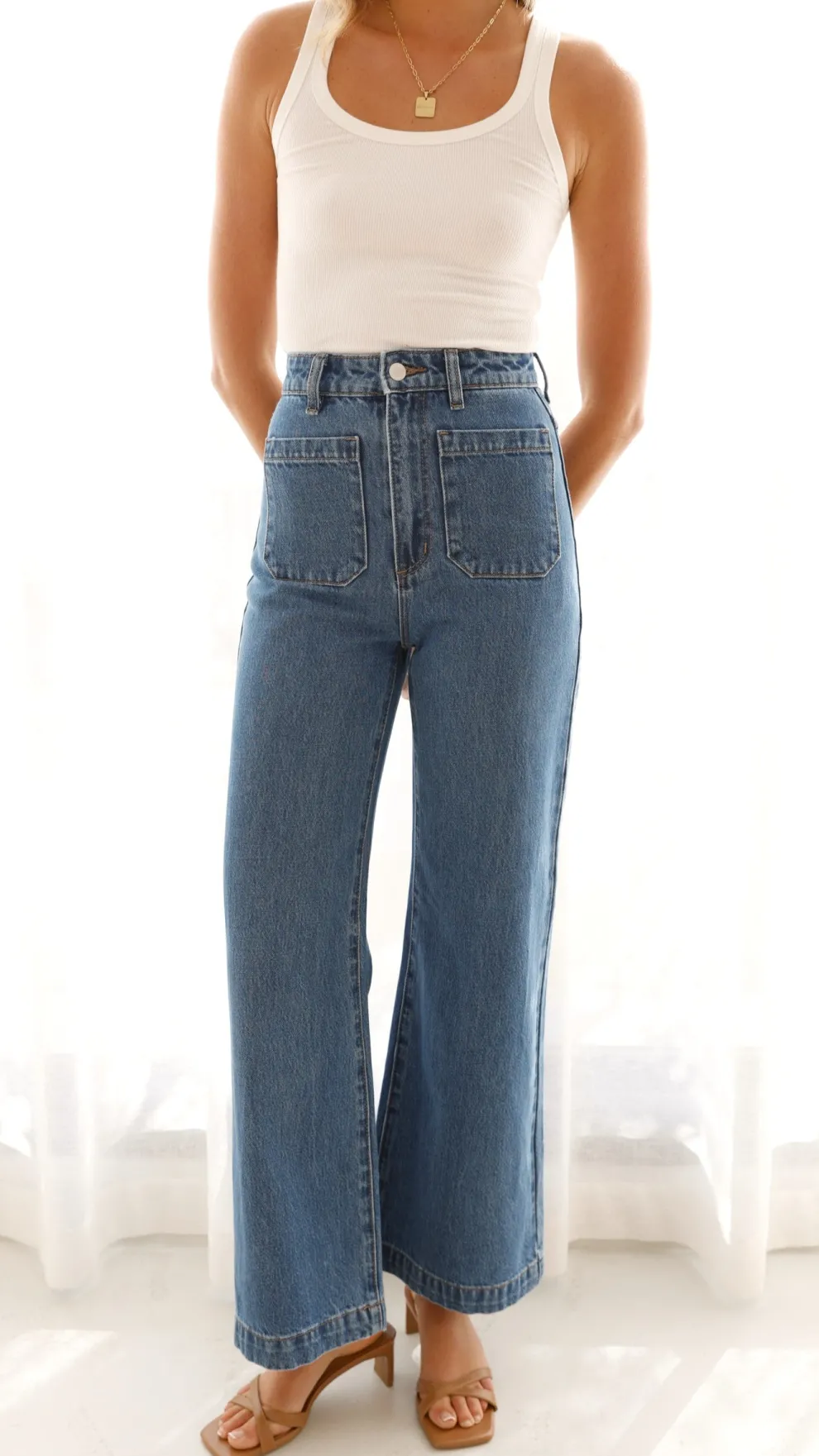 Rollas Sailor Jean - Ashley Blue