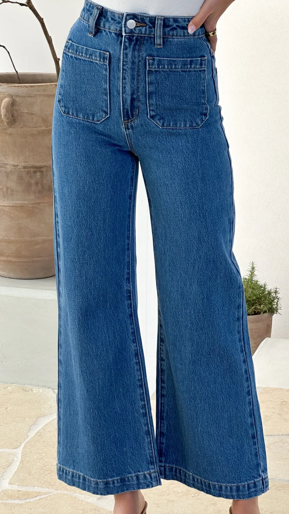 Rollas Sailor Jean - Ashley Blue