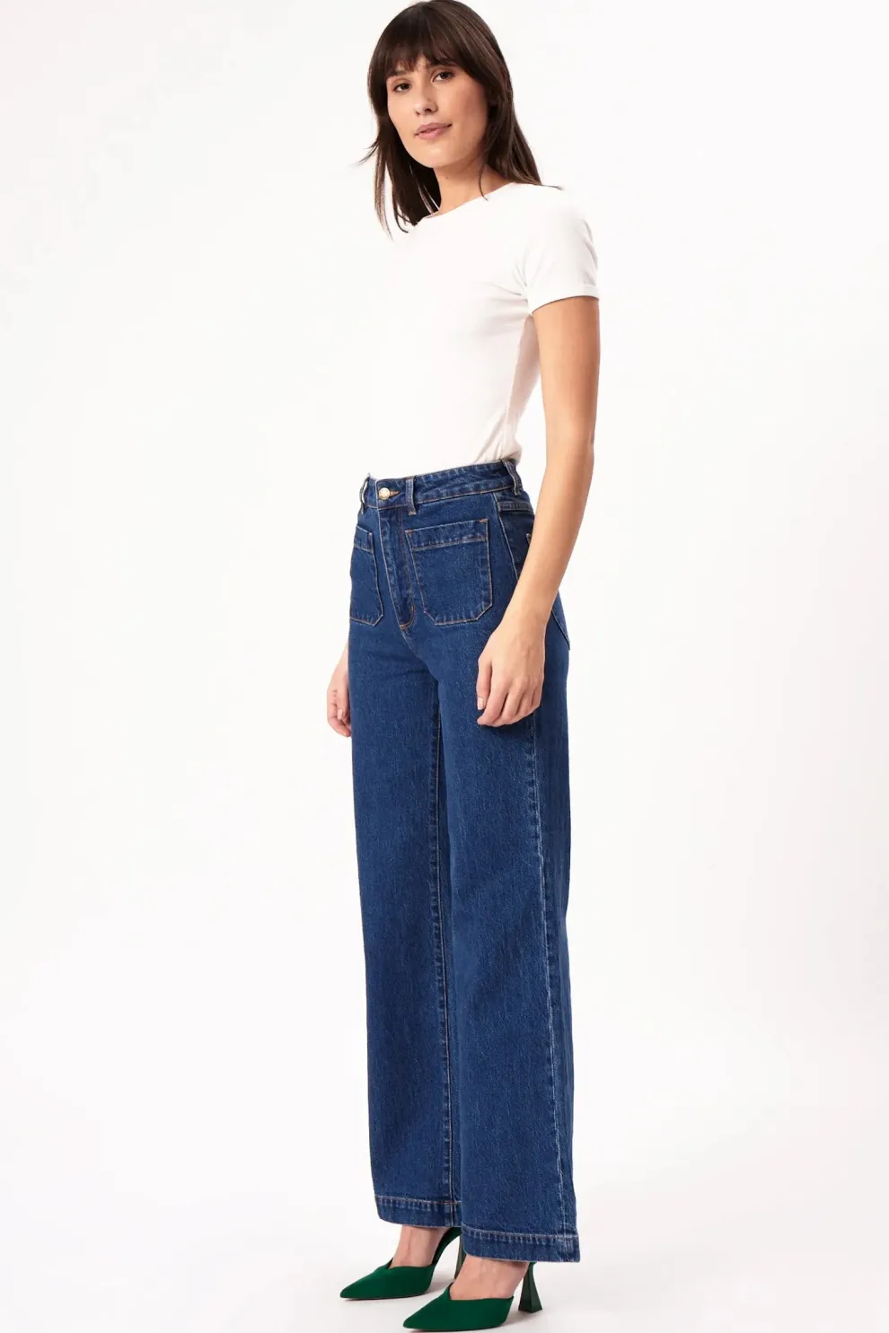 Rollas Sailor Jean Long - Eco Ruby