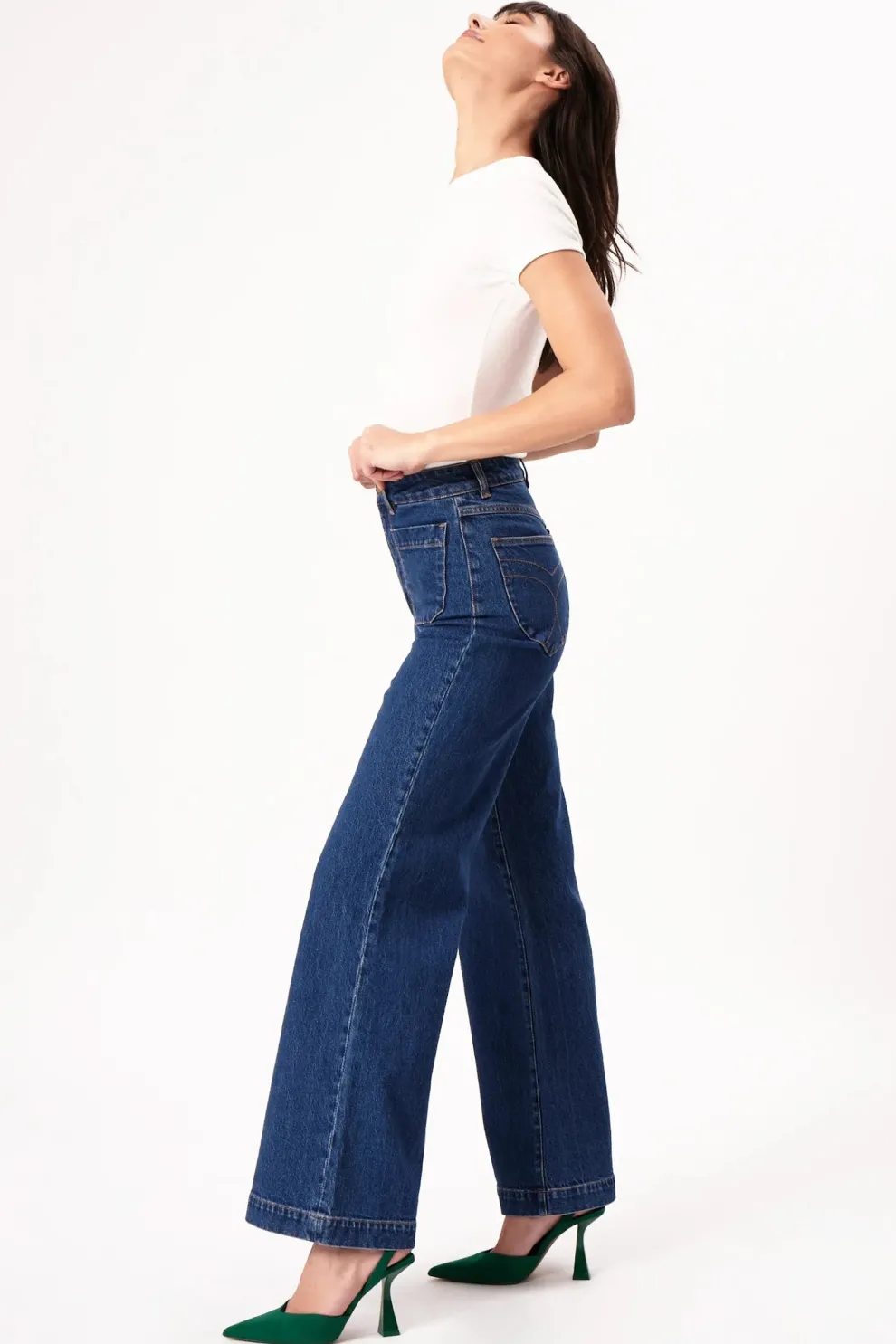 Rollas Sailor Jean Long - Eco Ruby