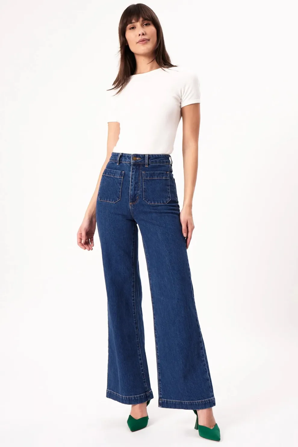 Rollas Sailor Jean Long - Eco Ruby