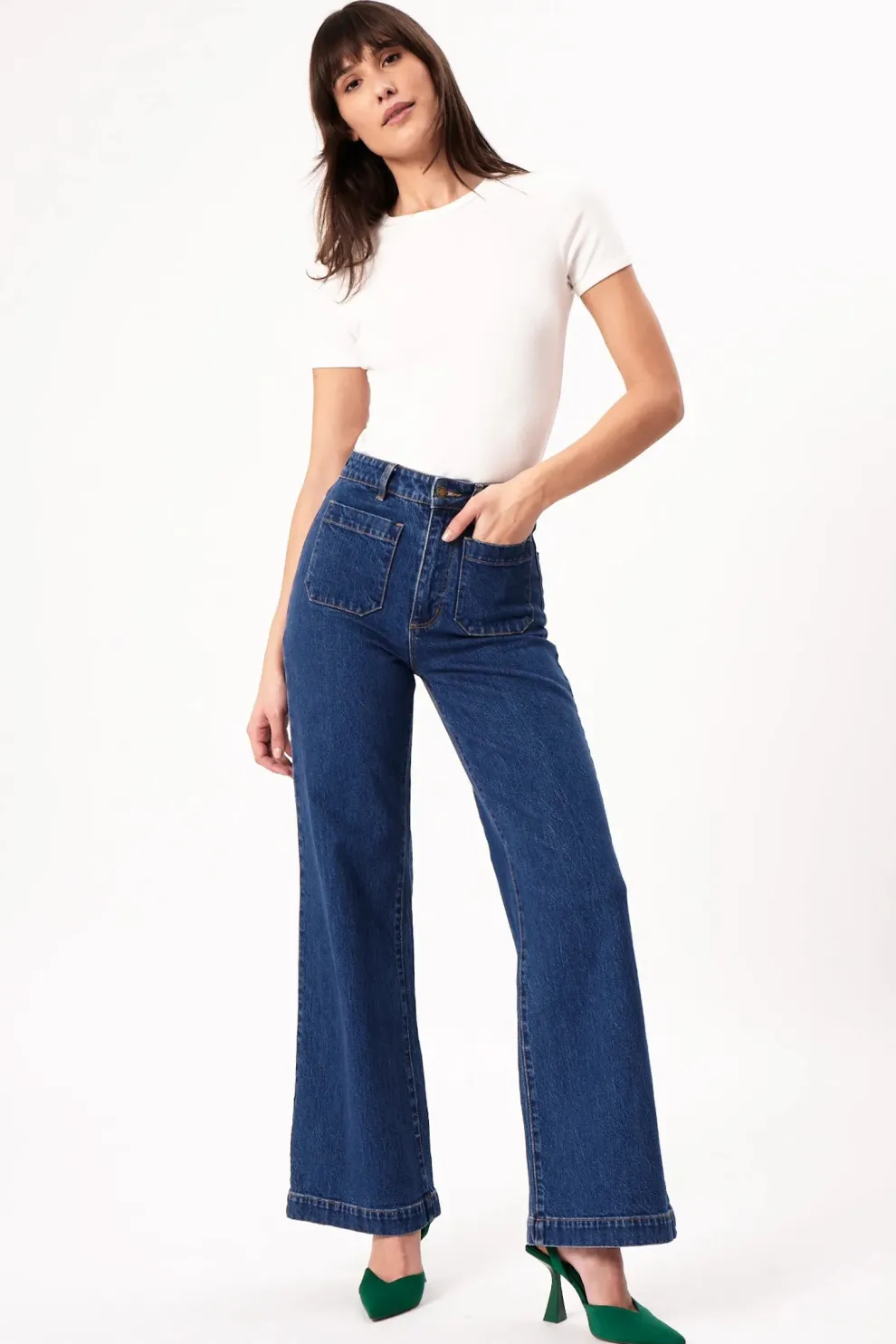 Rollas Sailor Jean Long - Eco Ruby