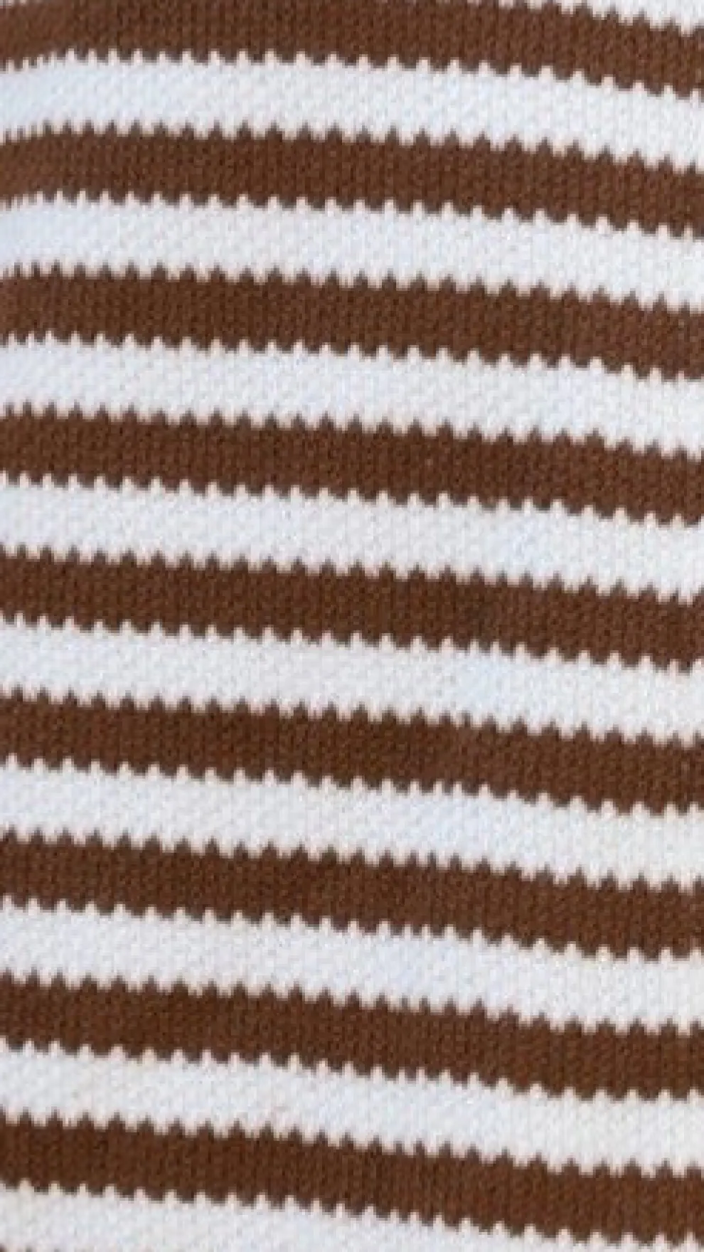 Romi Shirt and Shorts Set - Brown Stripe