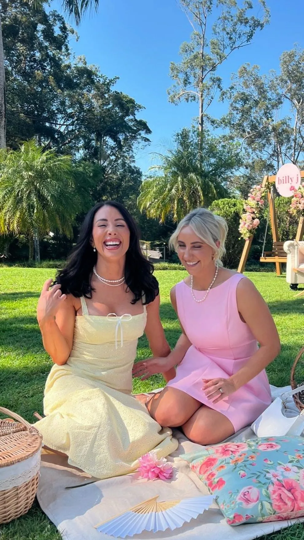 Romy Maxi Dress - Yellow / White