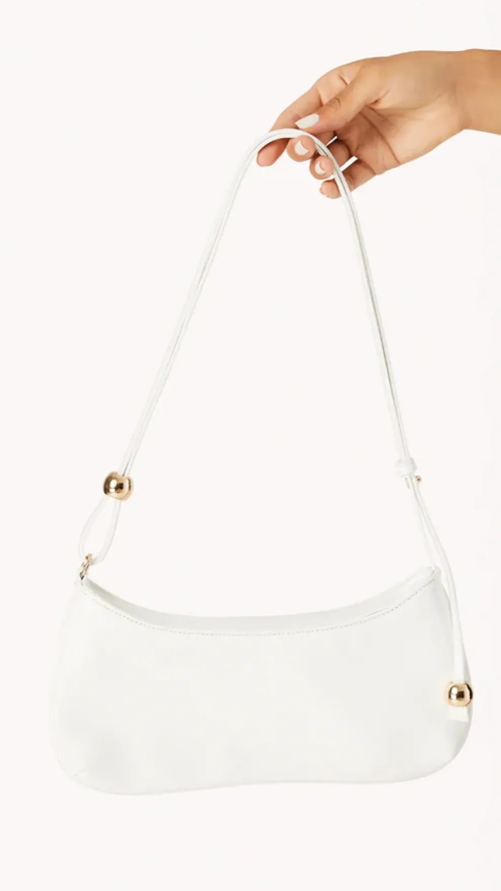 Rosabelle Shoulder Bag - White Shine