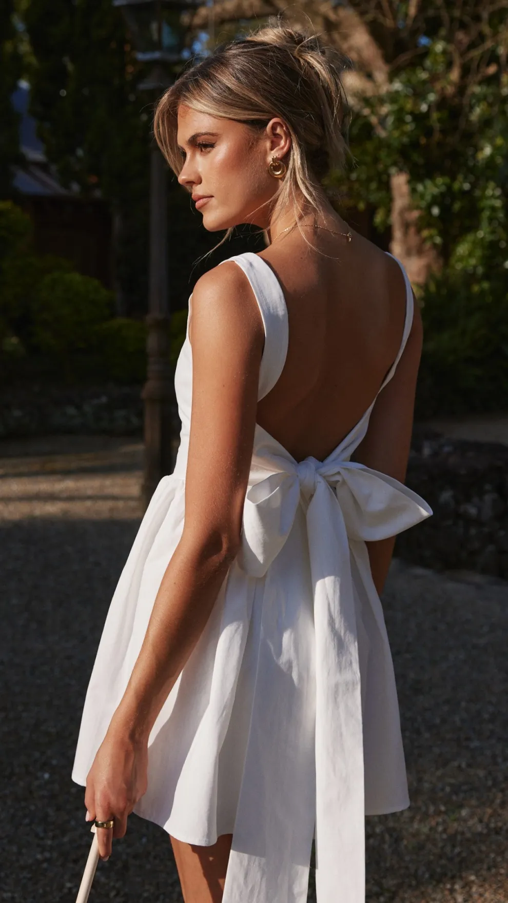 Sadzi Mini Dress - White