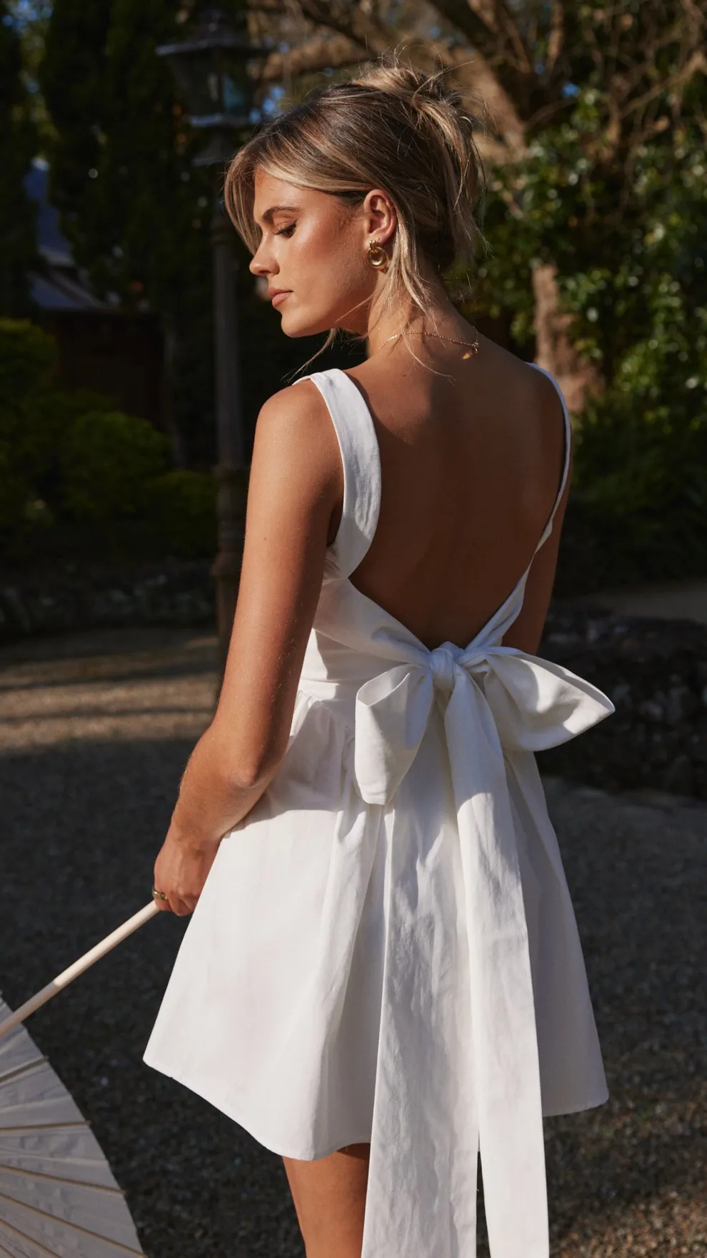 Sadzi Mini Dress - White