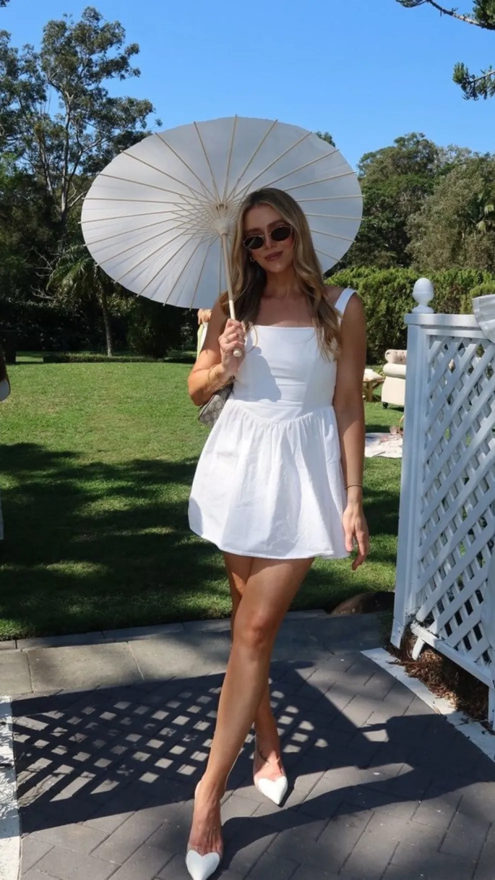 Sadzi Mini Dress - White