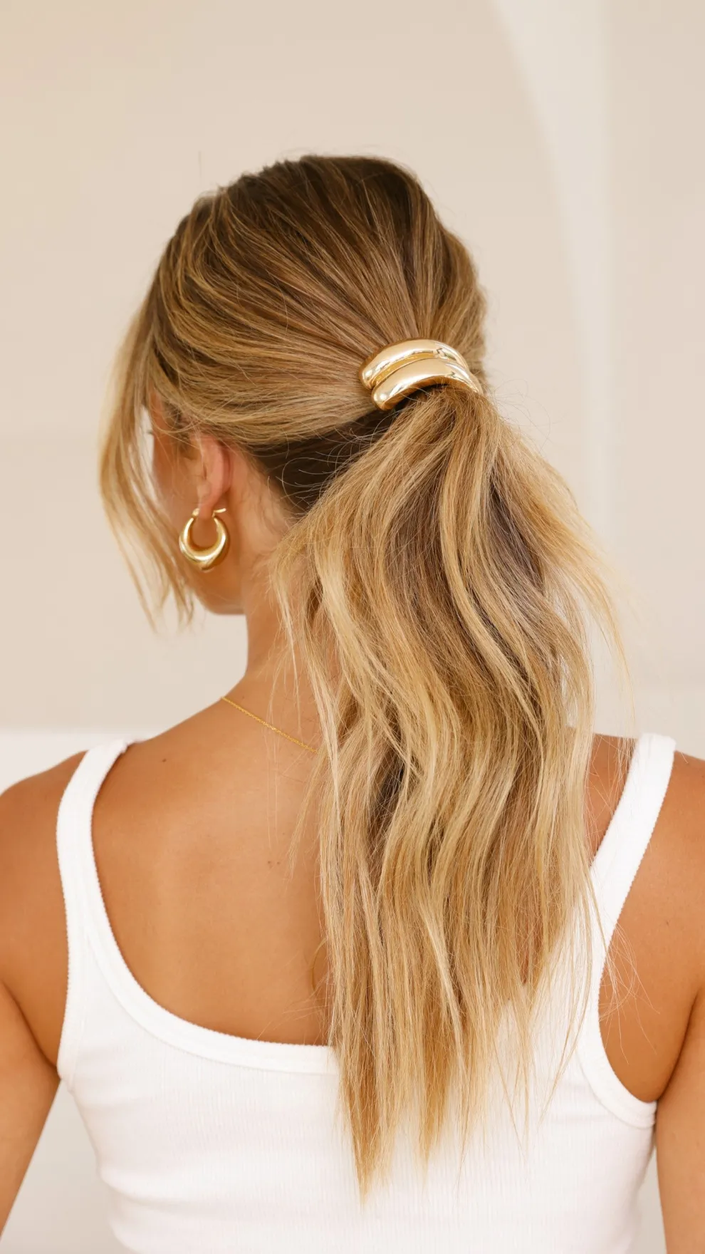 Saku Hair Tie - Gold