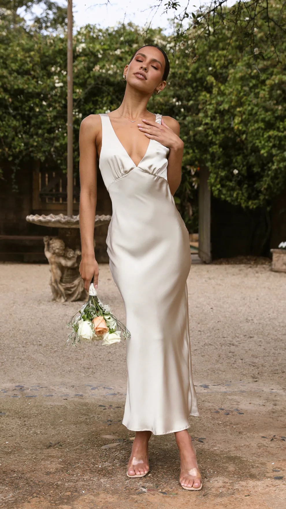 Sammie Maxi Dress - Champagne