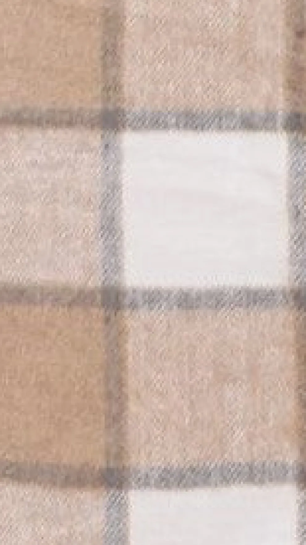 Saskia Jacket - Beige/Cream Check