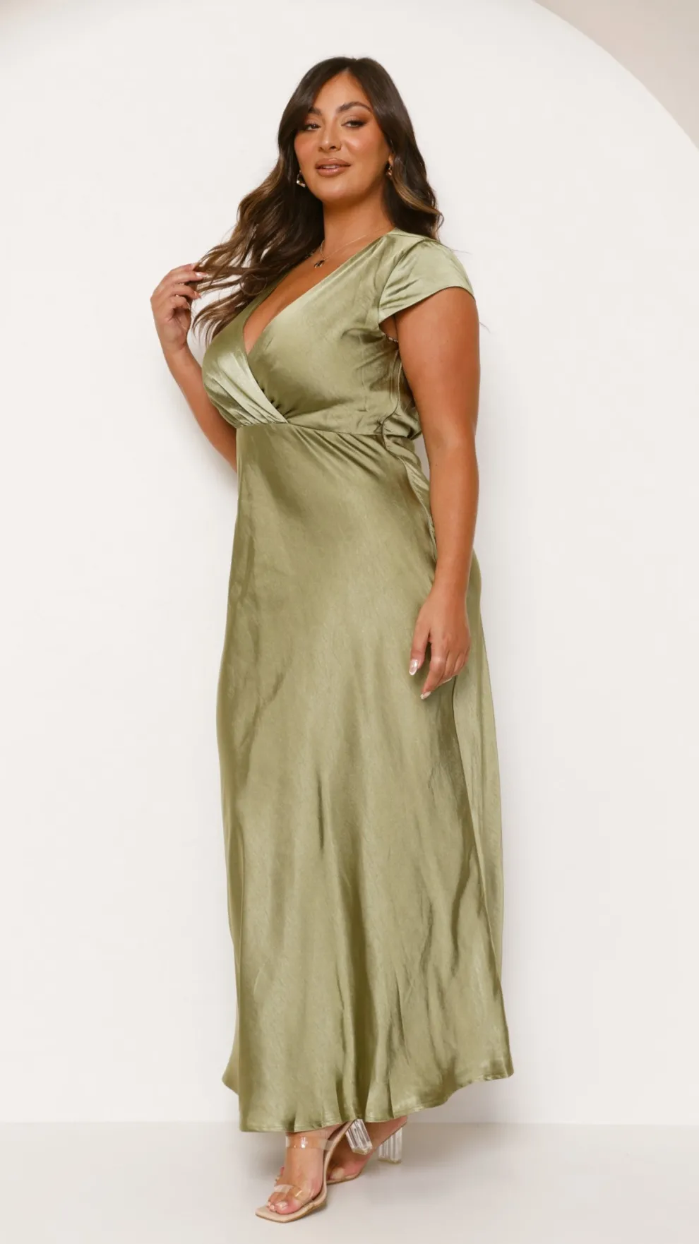 Selma Maxi Dress - Olive