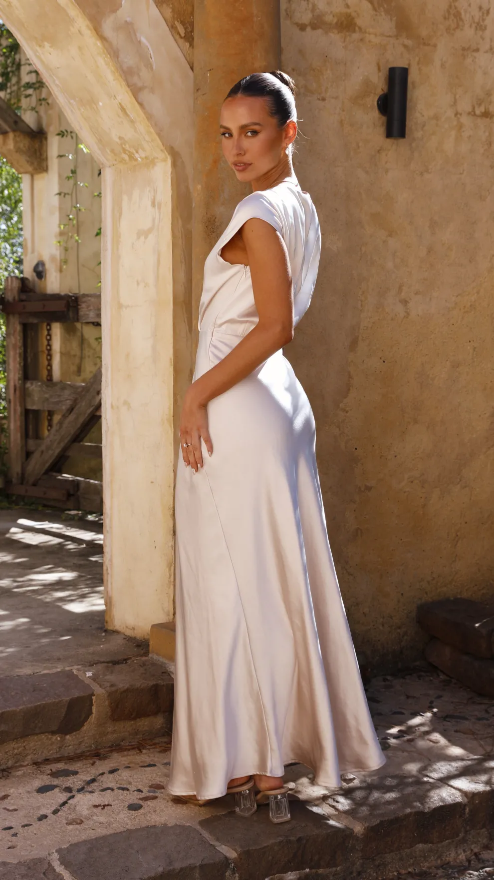 Selma Maxi Dress - Champagne