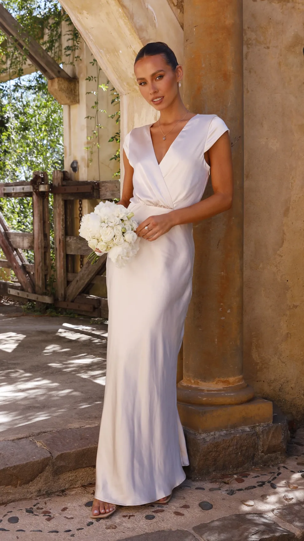 Selma Maxi Dress - Champagne