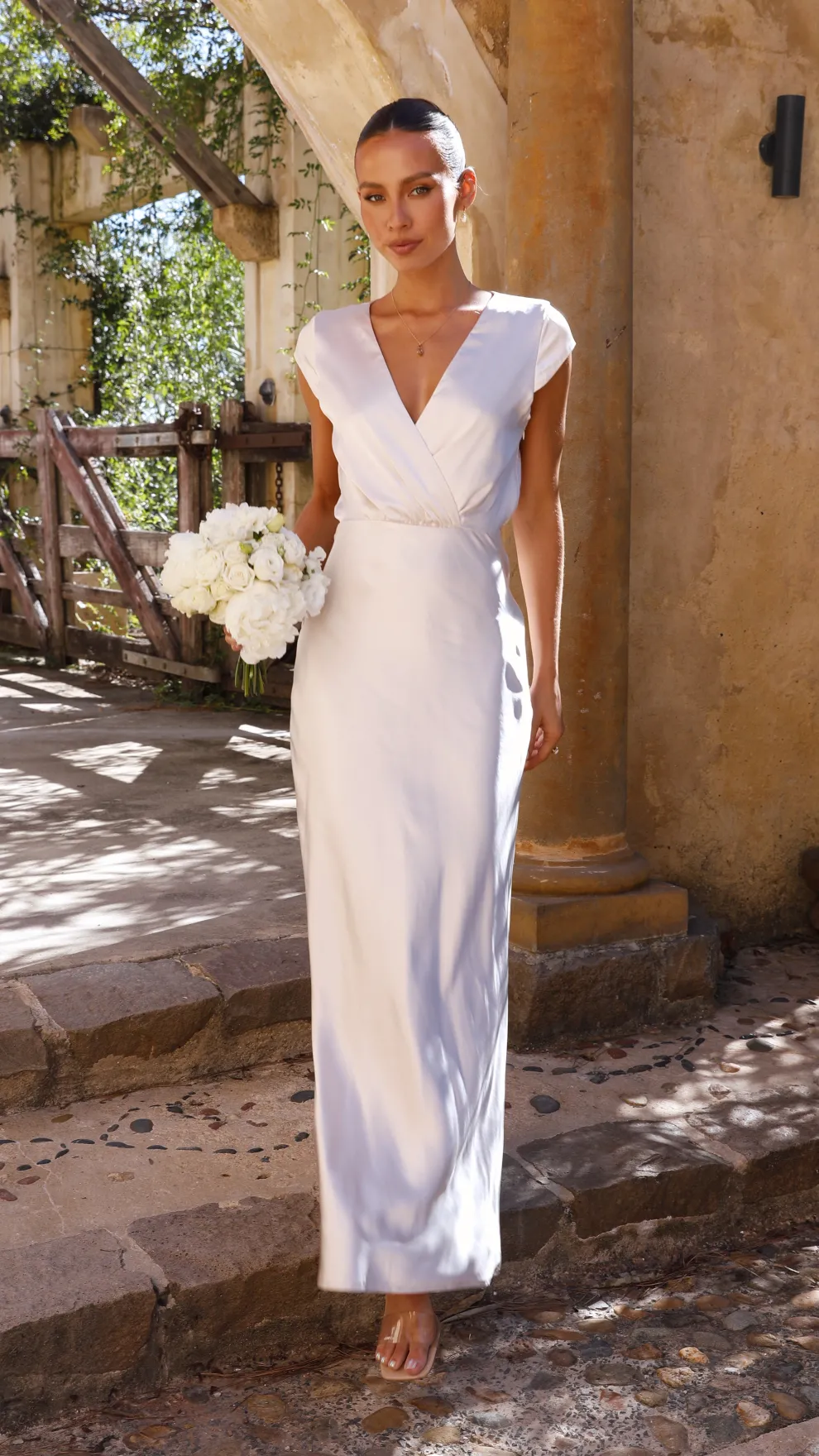 Selma Maxi Dress - Champagne