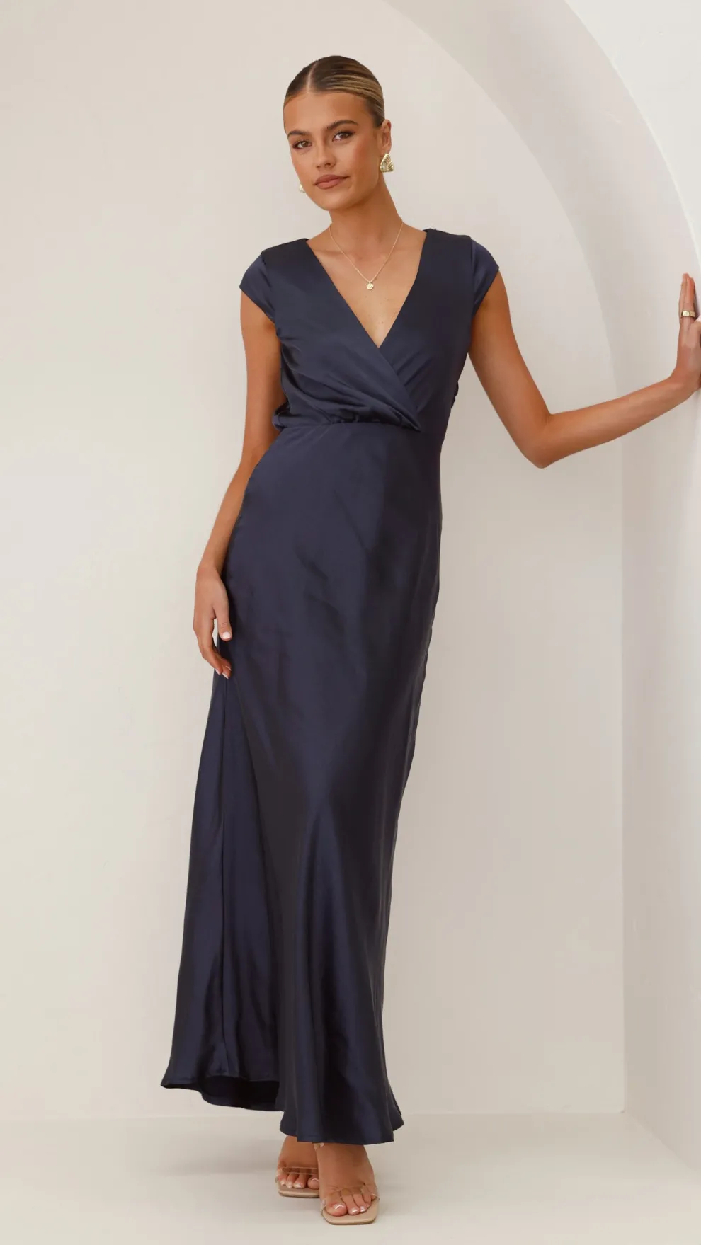 Selma Maxi Dress - Navy