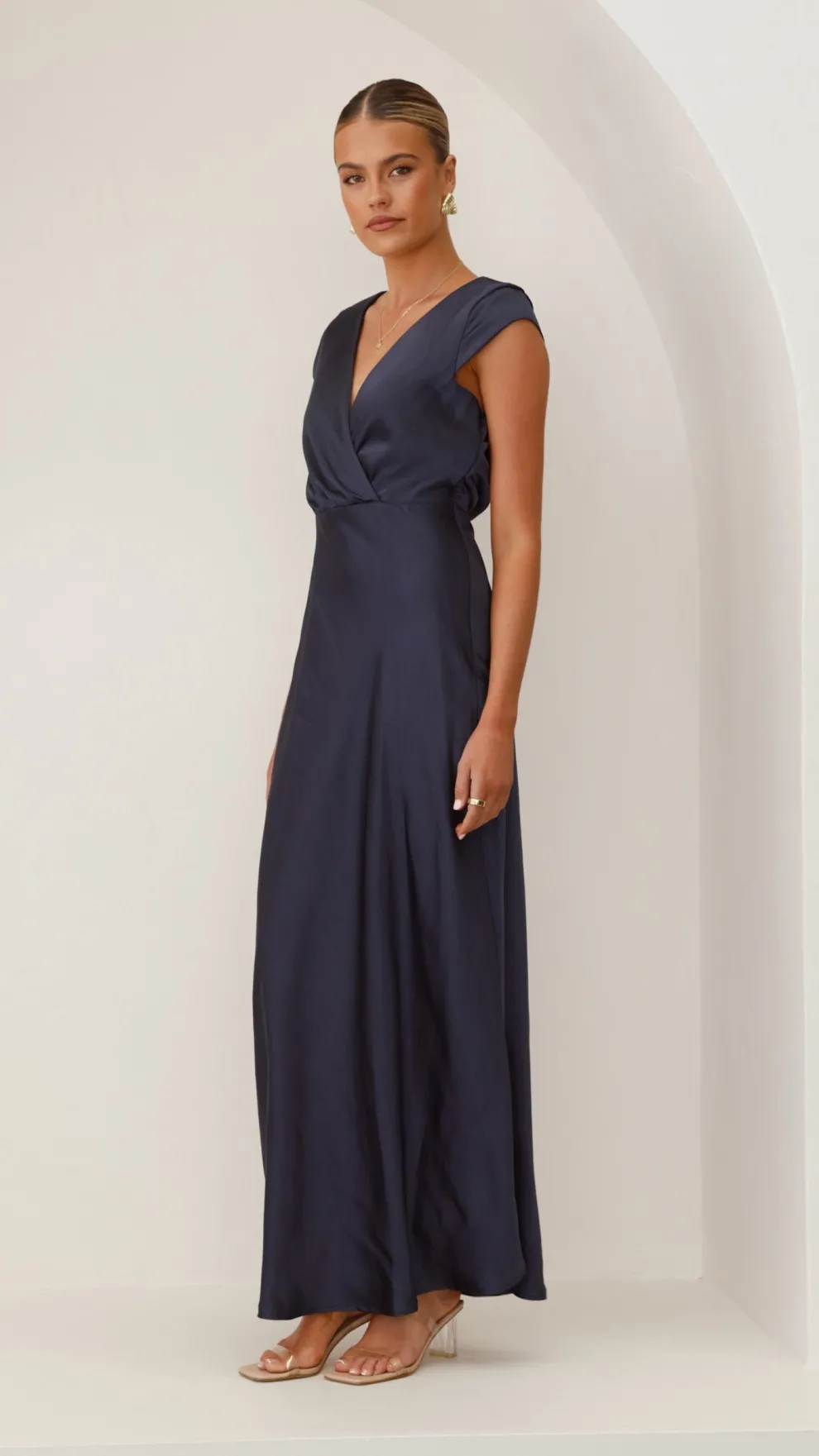 Selma Maxi Dress - Navy
