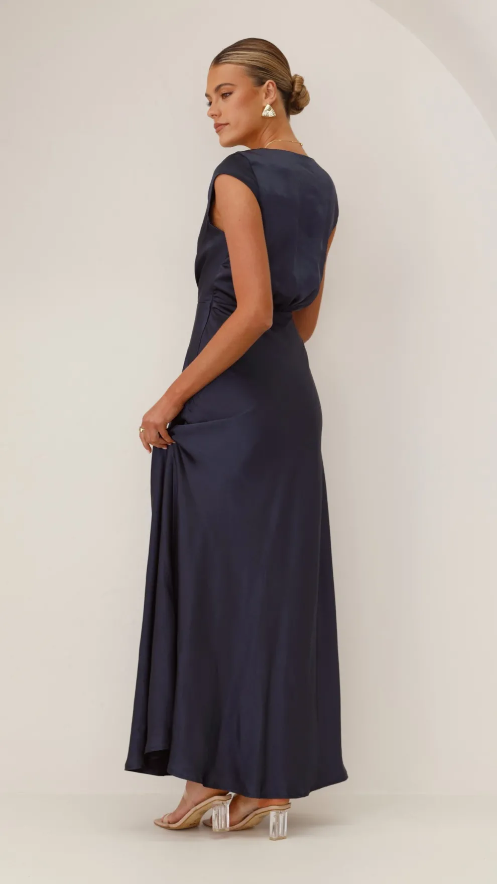 Selma Maxi Dress - Navy