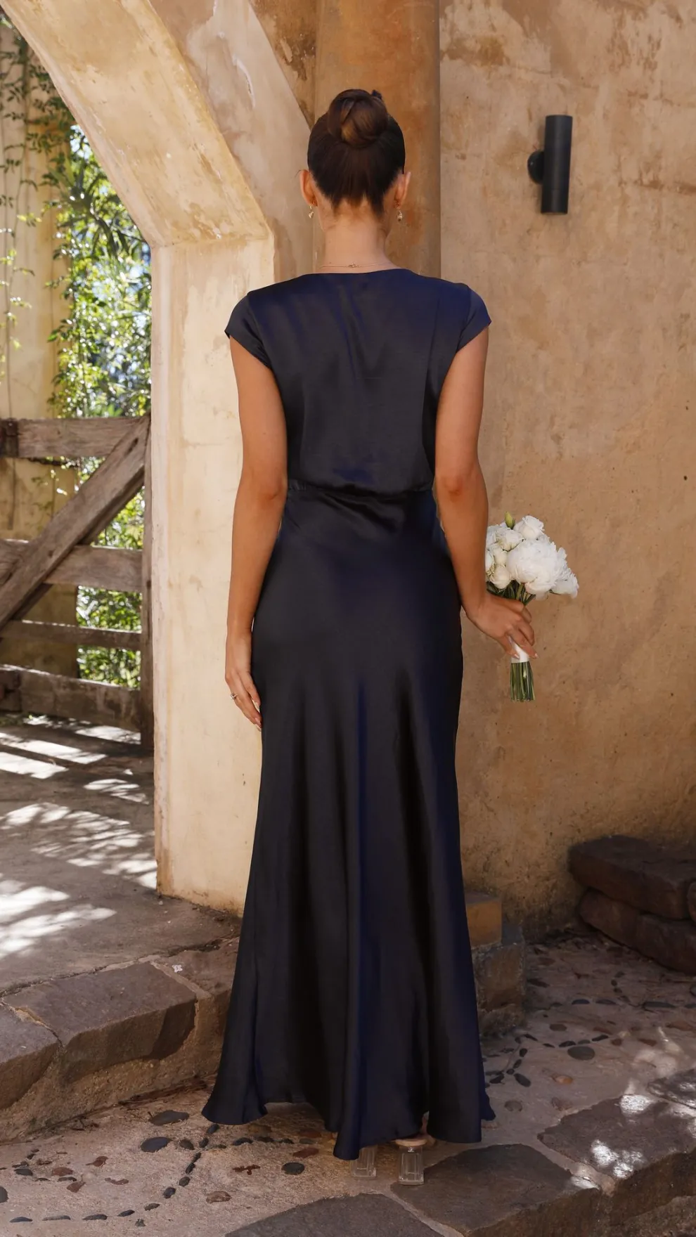 Selma Maxi Dress - Navy