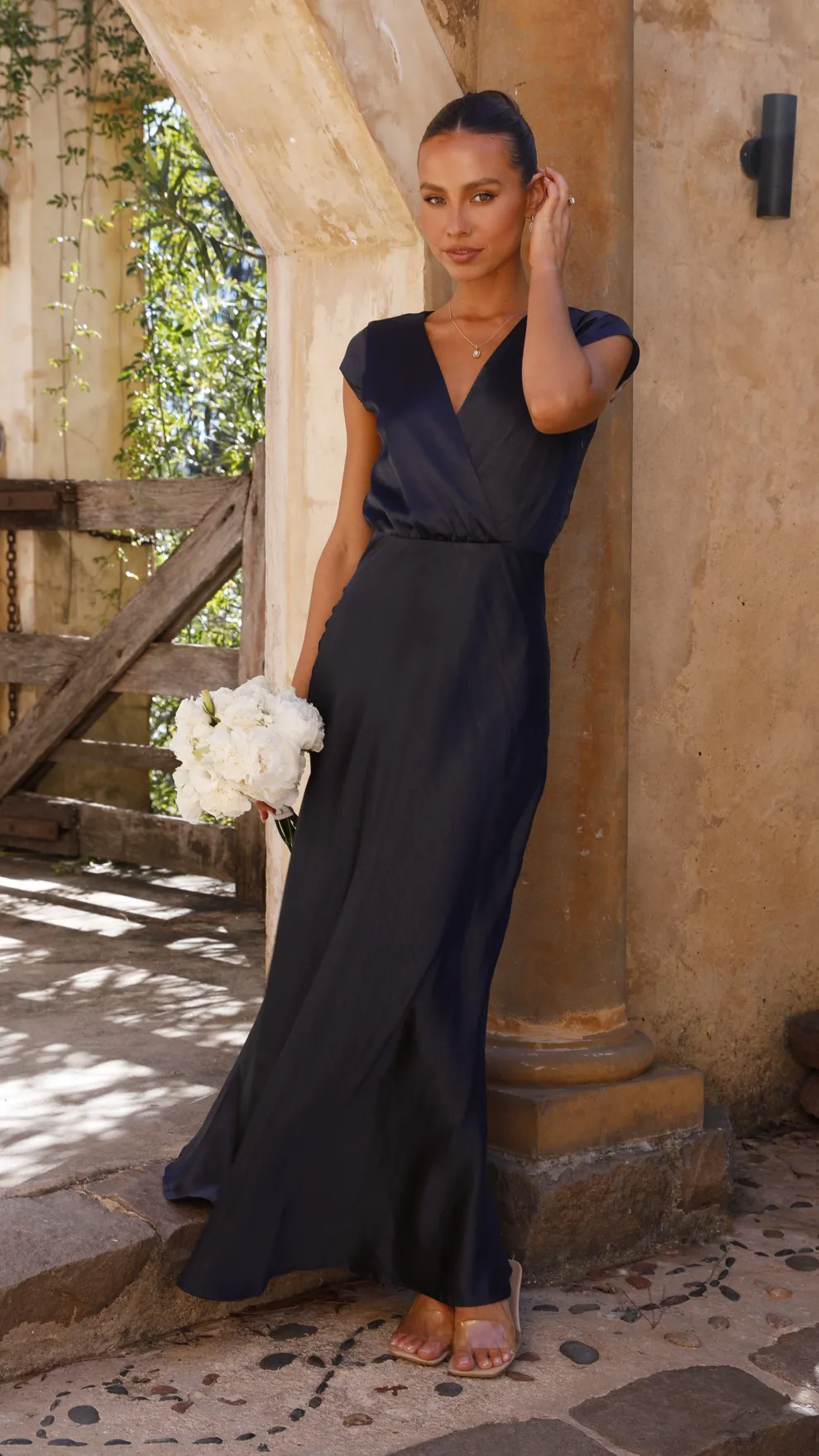 Selma Maxi Dress - Navy