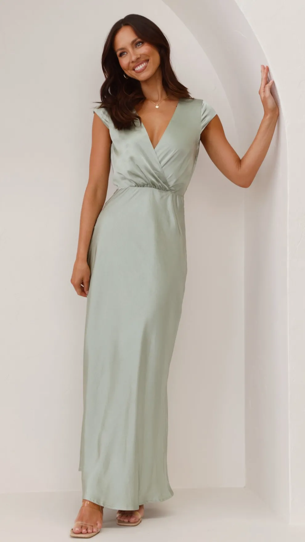 Selma Maxi Dress - Sage