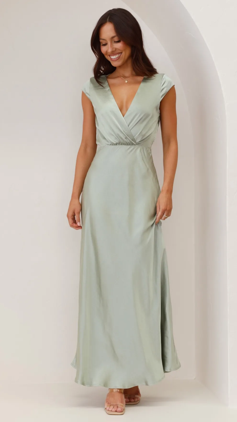 Selma Maxi Dress - Sage